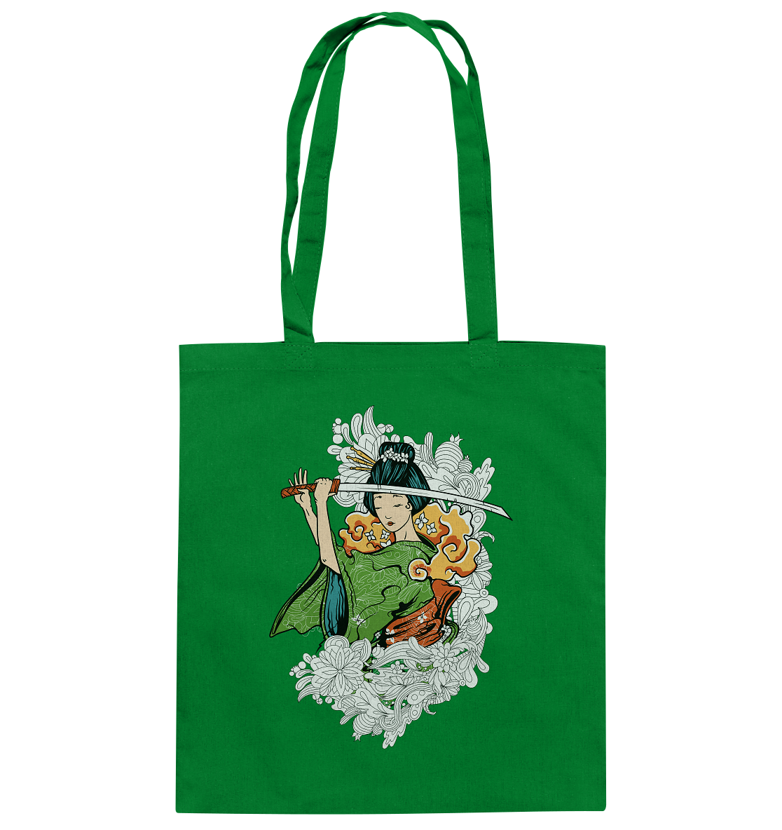Geisha Sword - Baumwolltasche