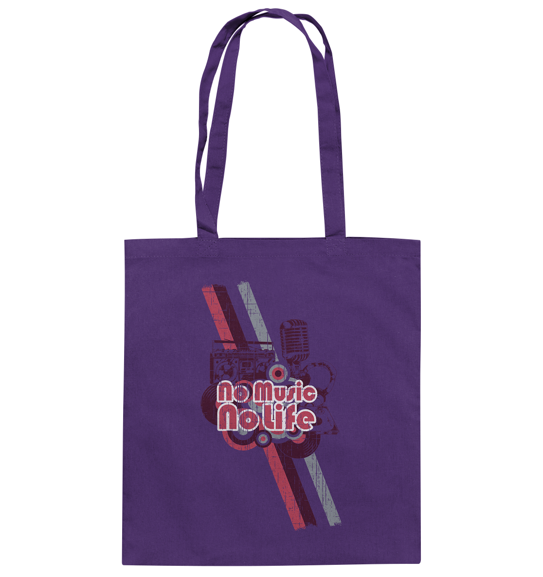 NO MUSIC NO LIFE - Baumwolltasche