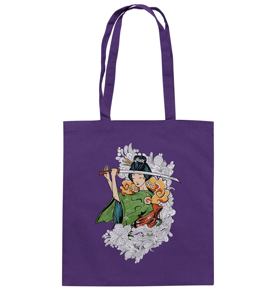 Geisha Sword - Baumwolltasche