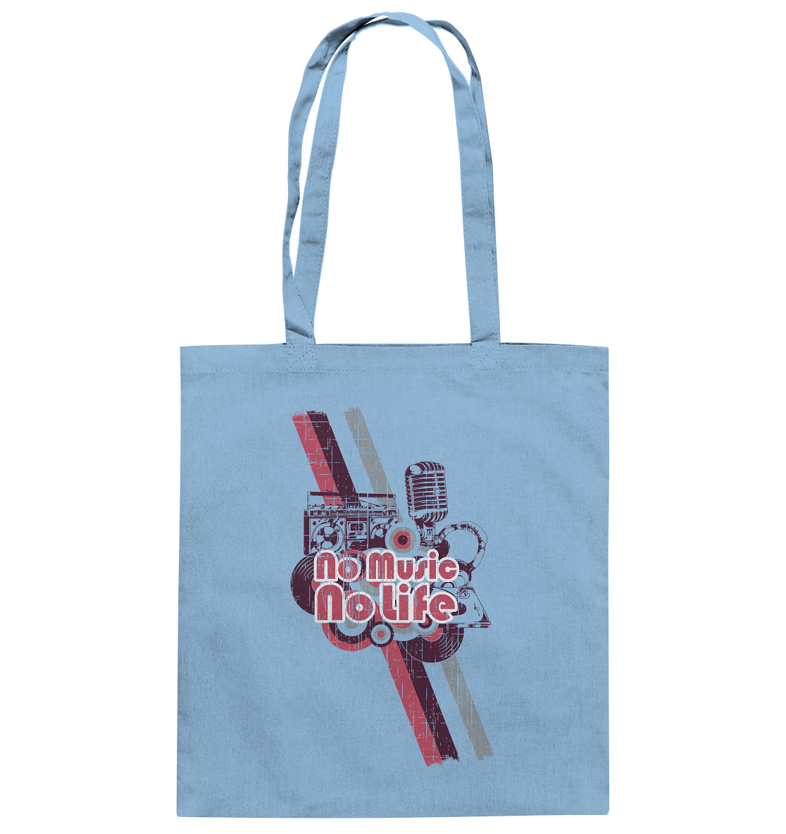 NO MUSIC NO LIFE - Baumwolltasche