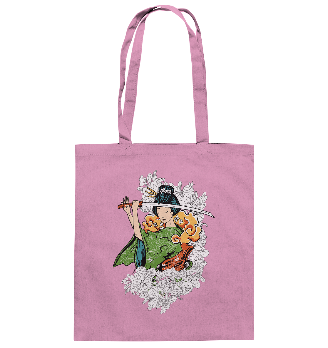 Geisha Sword - Baumwolltasche