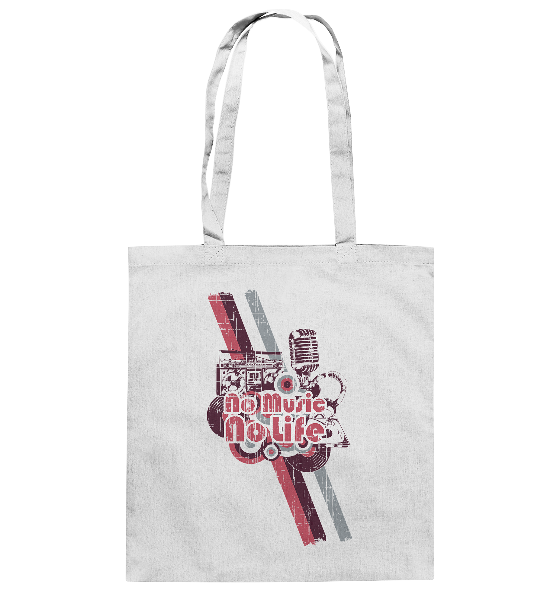 NO MUSIC NO LIFE - Baumwolltasche