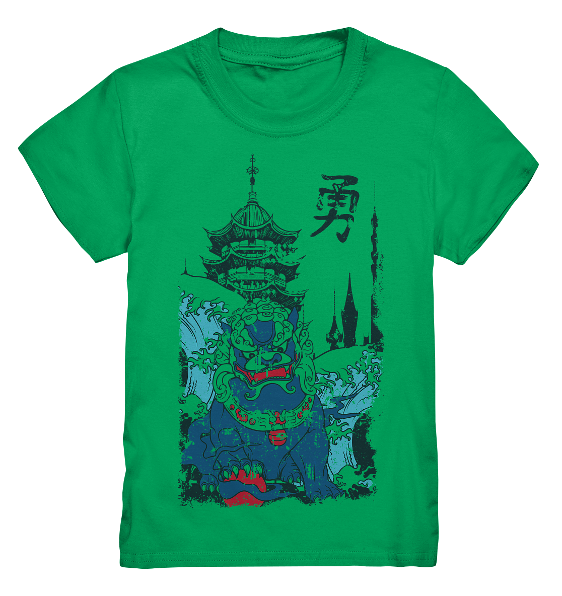 Dragon Blue - Kids Premium Shirt