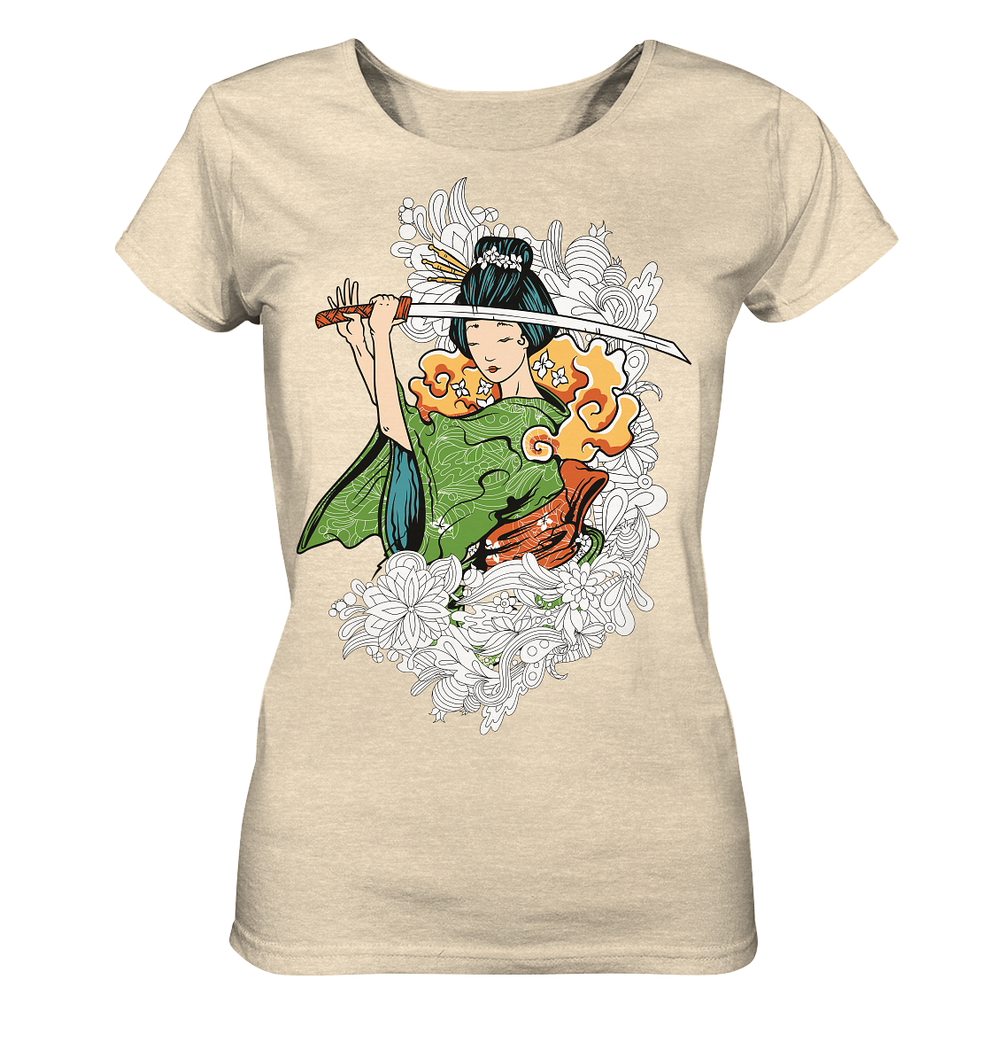 Geisha Sword - Ladies Organic Shirt