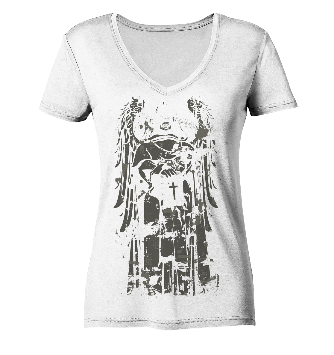 Angel - Ladies Organic V-Neck Shirt