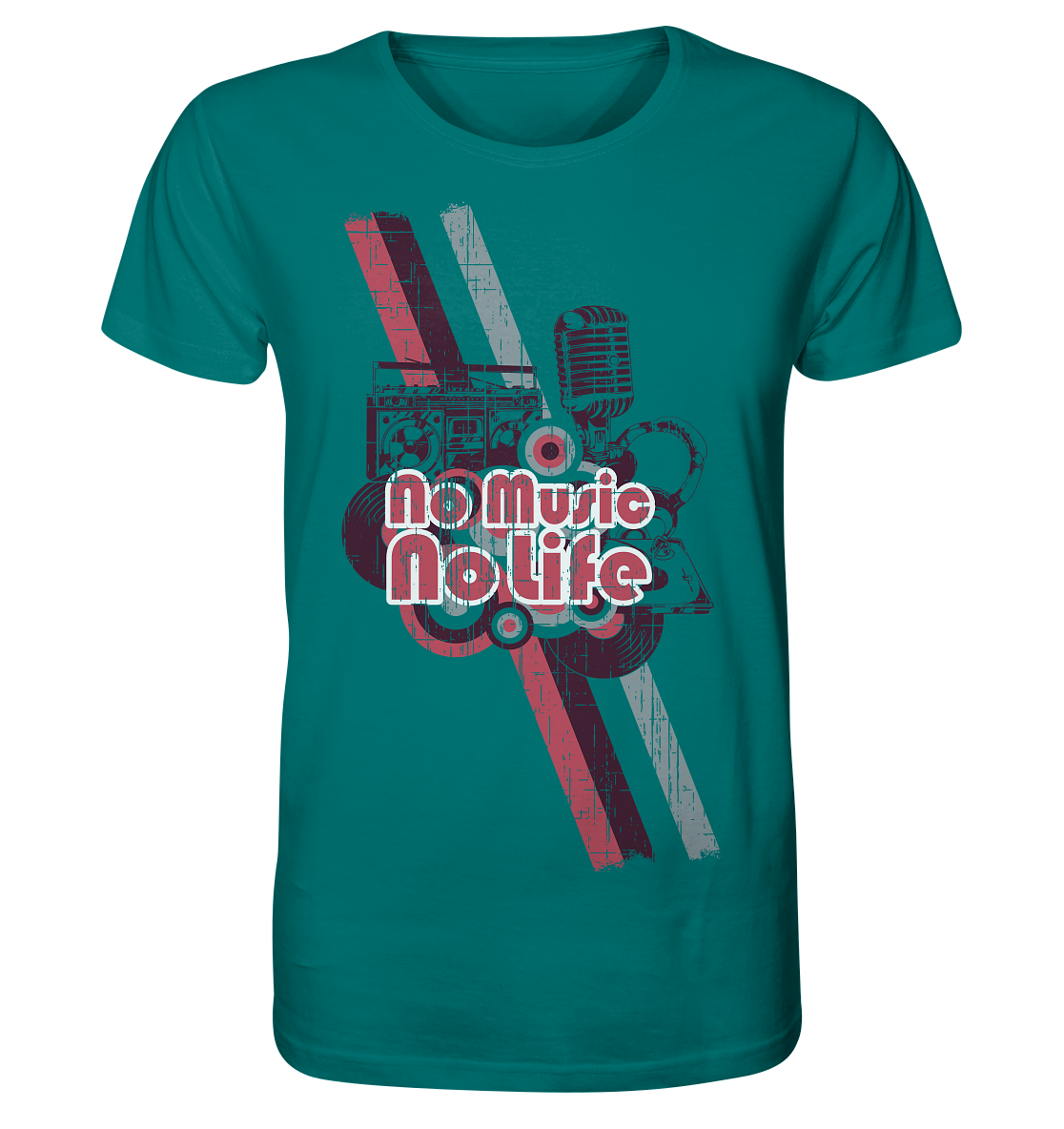 NO MUSIC NO LIFE - Organic Shirt