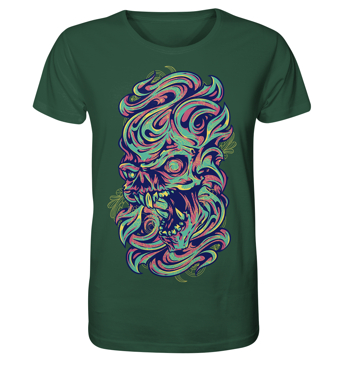 Angry Skull - Organic Shirt