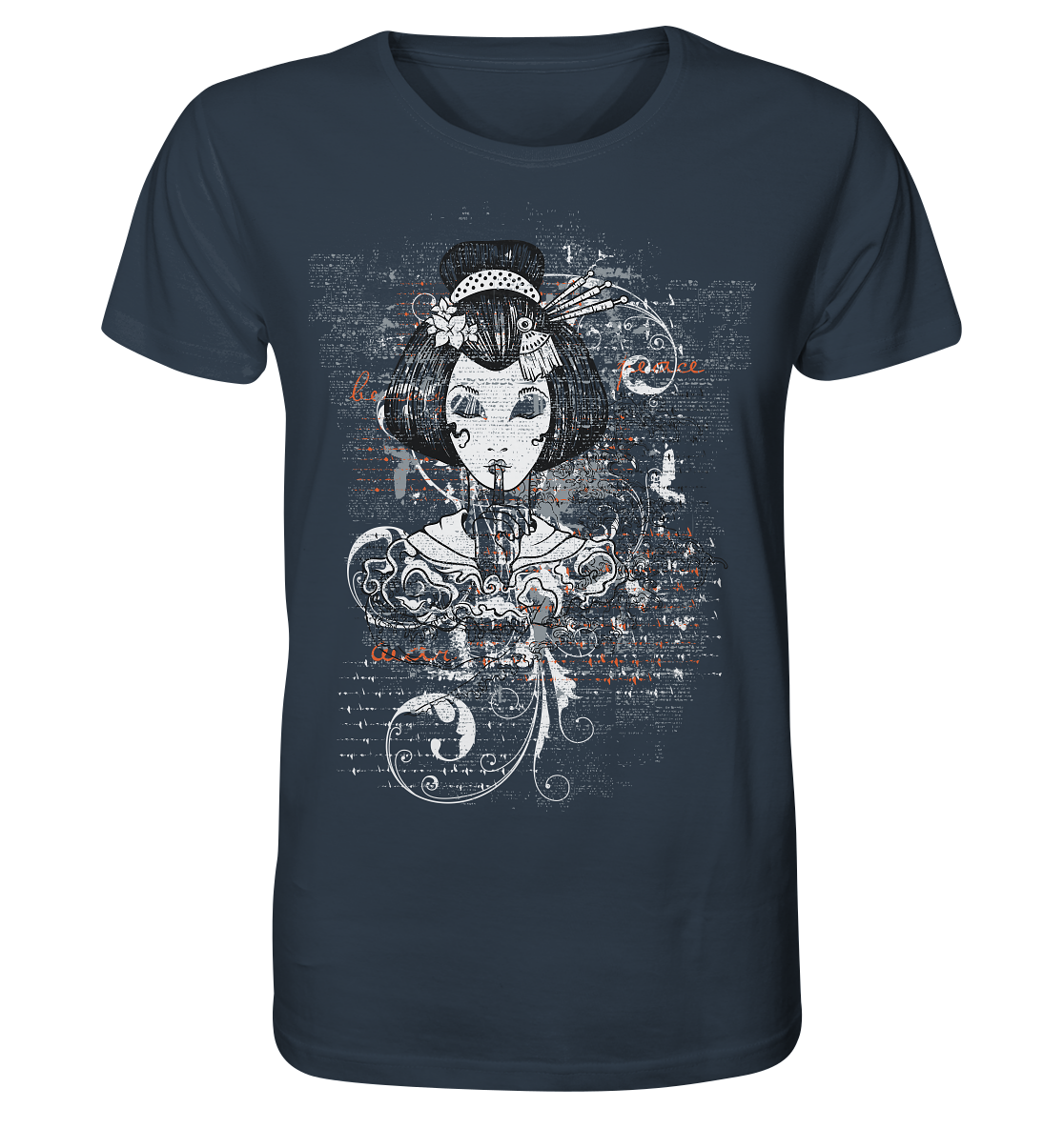 Geisha Shhh - Organic Shirt