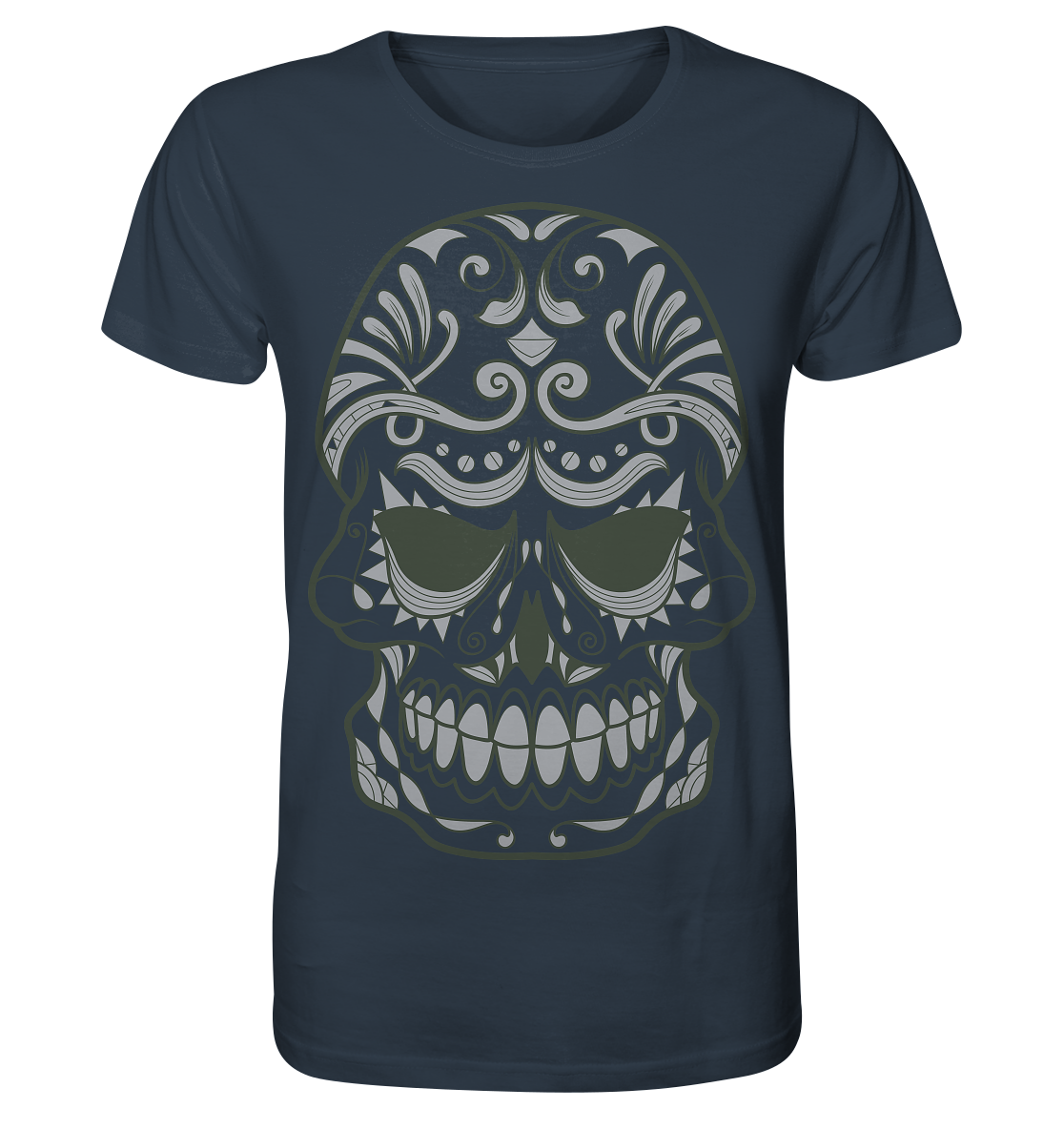 Skull Ornamente - Organic Shirt
