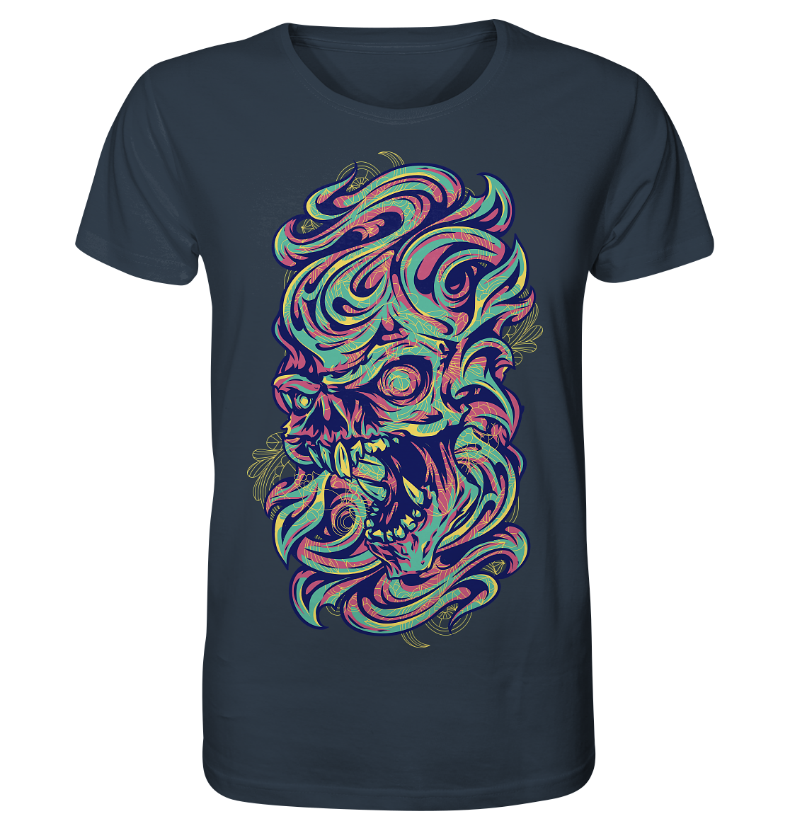 Angry Skull - Organic Shirt