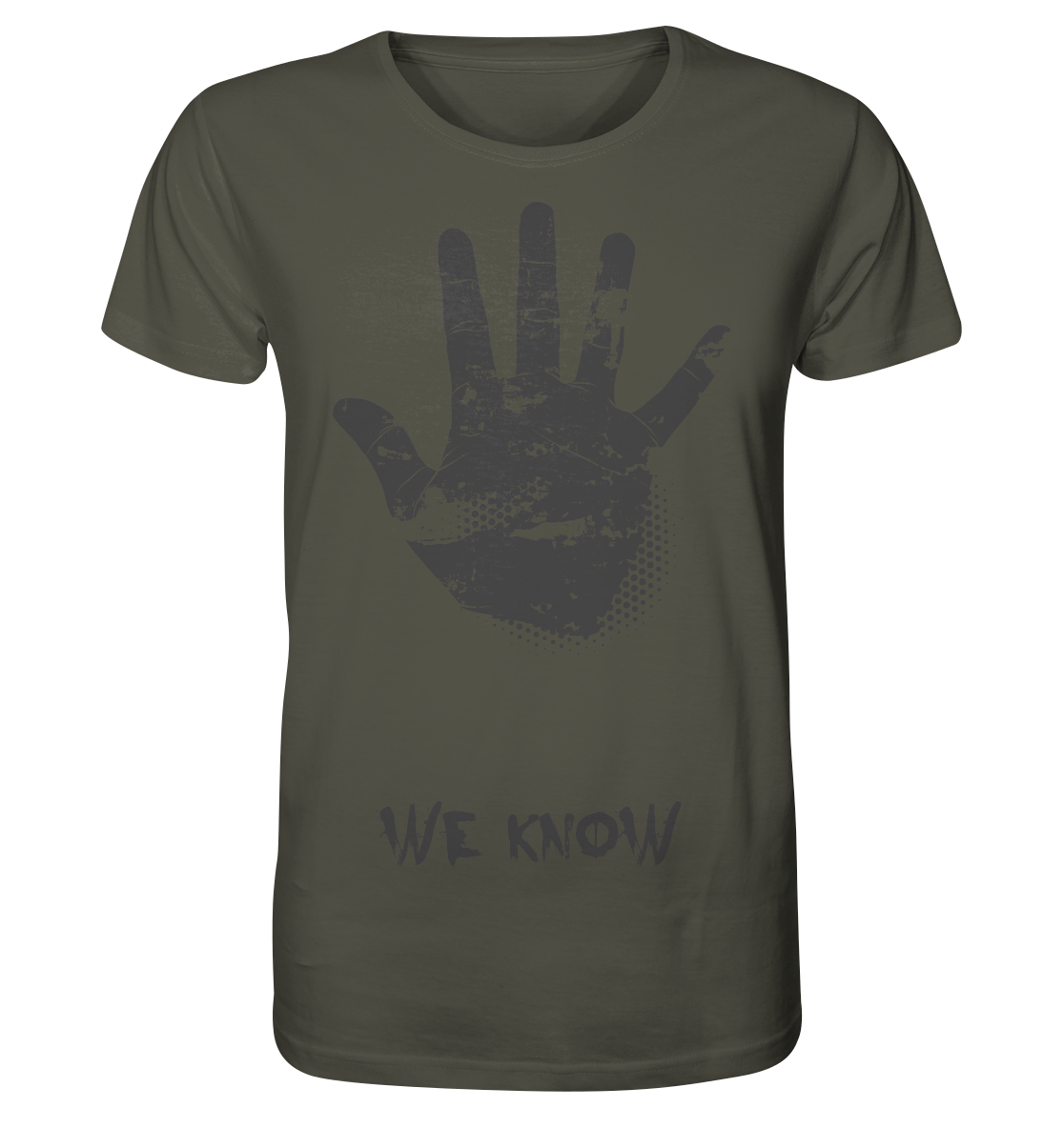 WE KNOW - Organic Shirt