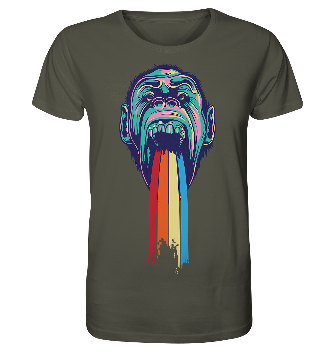 Ape Rainbow - Organic Shirt