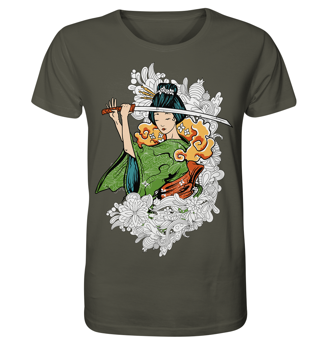 Geisha Sword - Organic Shirt