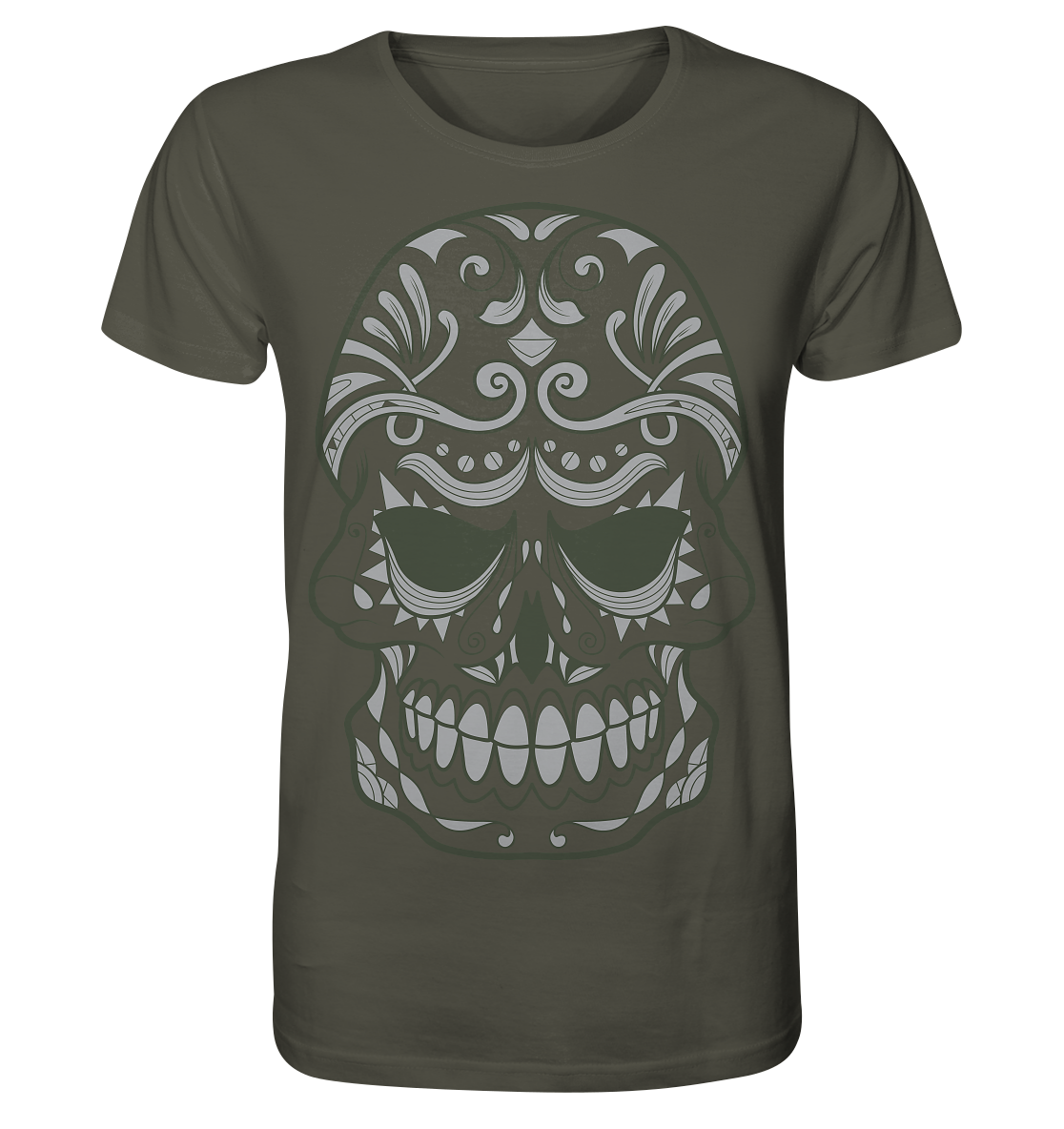 Skull Ornamente - Organic Shirt