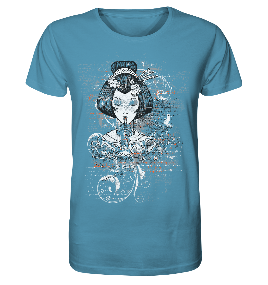 Geisha Shhh - Organic Shirt