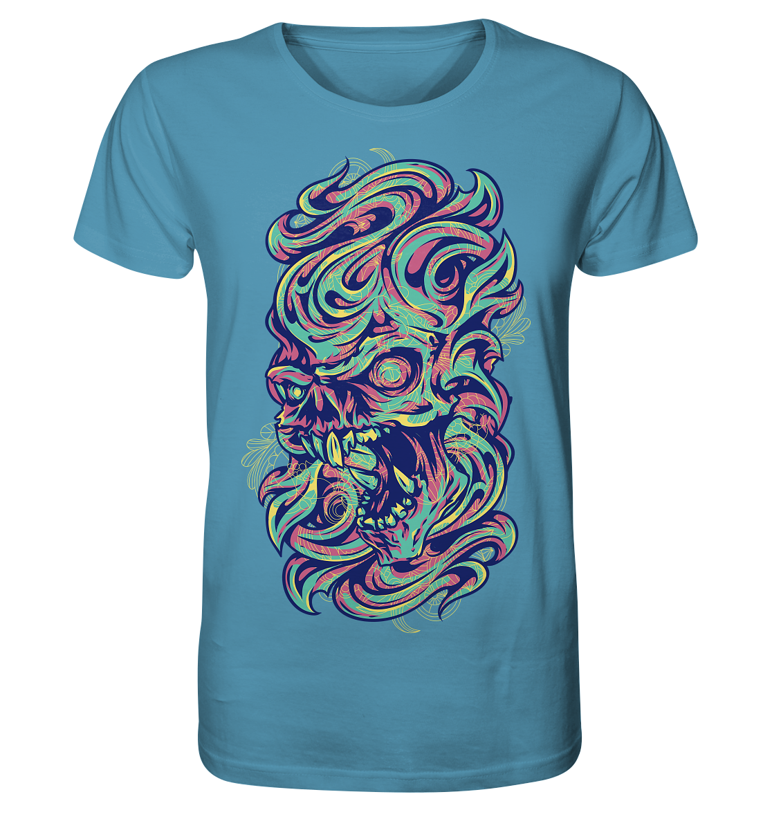 Angry Skull - Organic Shirt