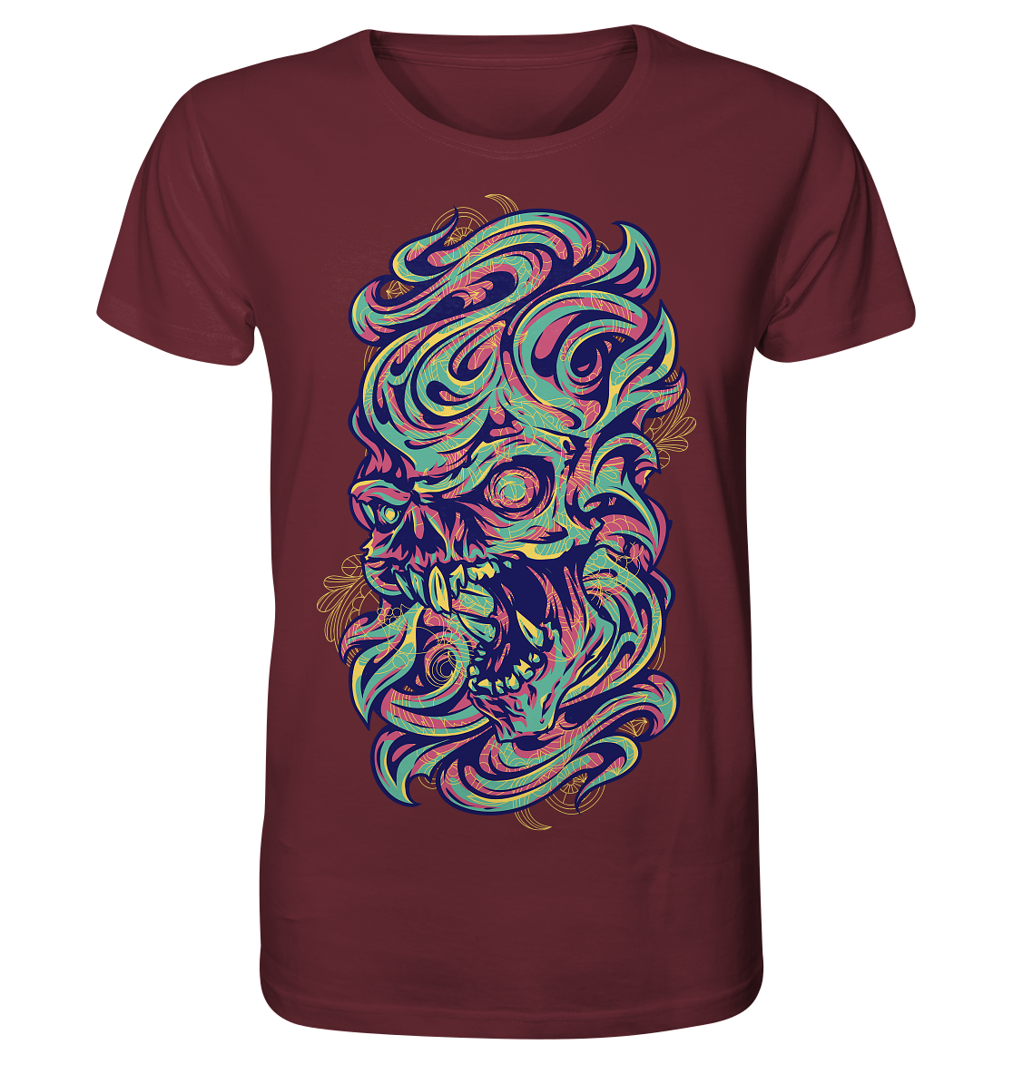 Angry Skull - Organic Shirt