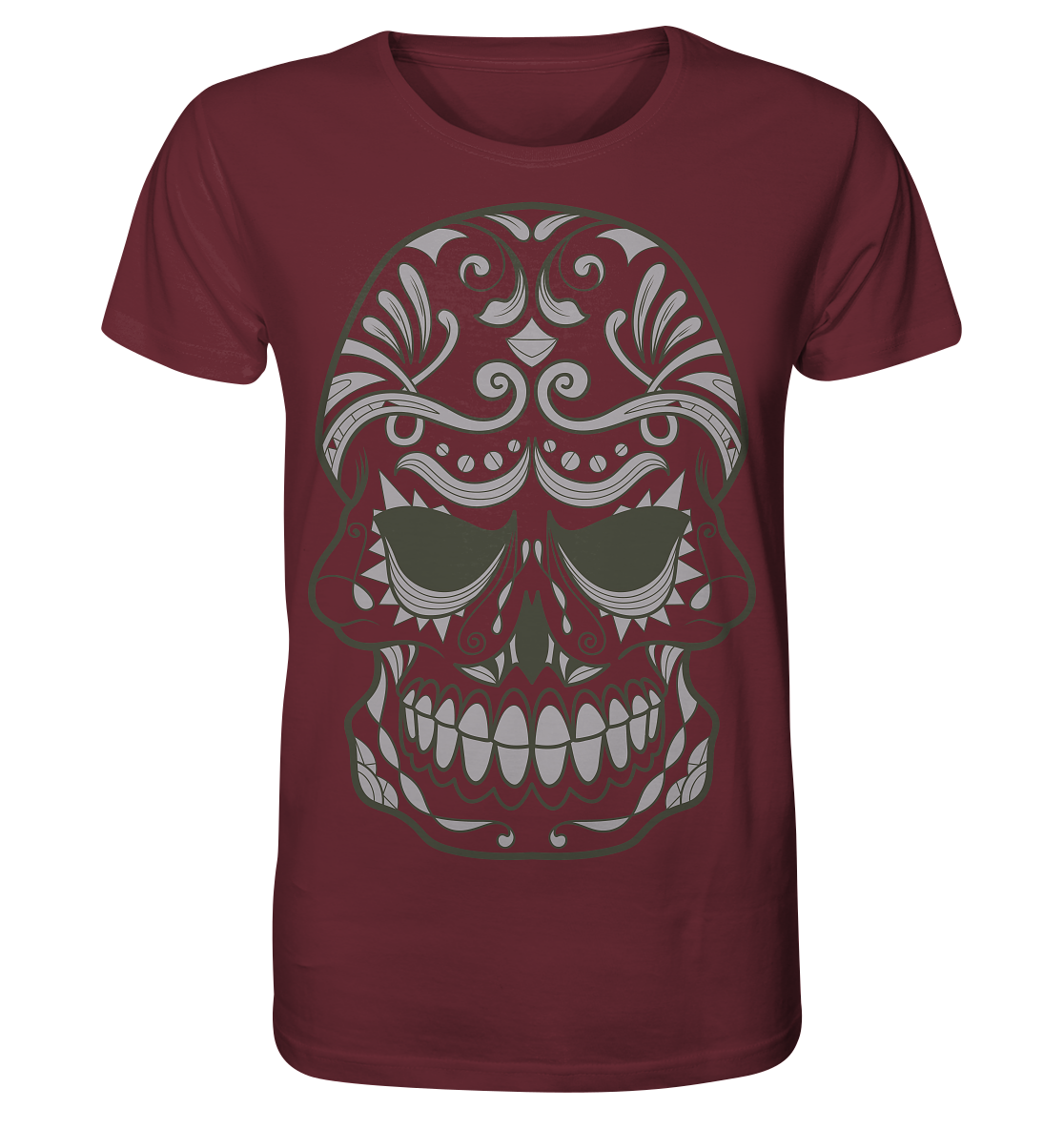 Skull Ornamente - Organic Shirt