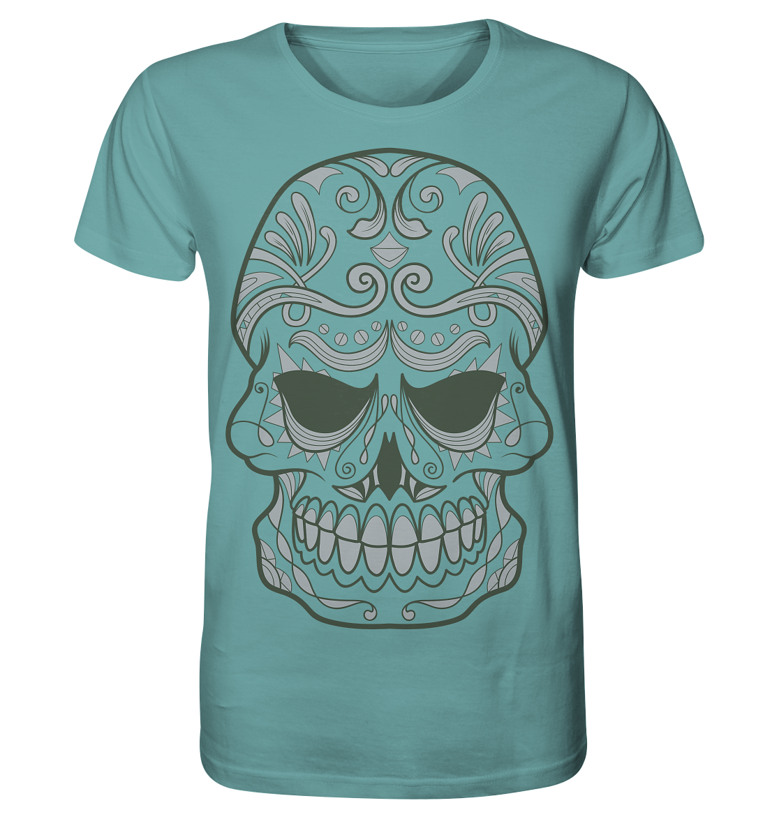 Skull Ornamente - Organic Shirt