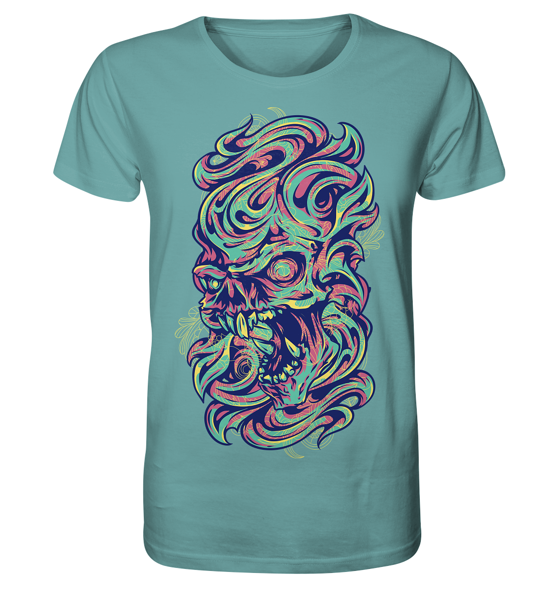 Angry Skull - Organic Shirt