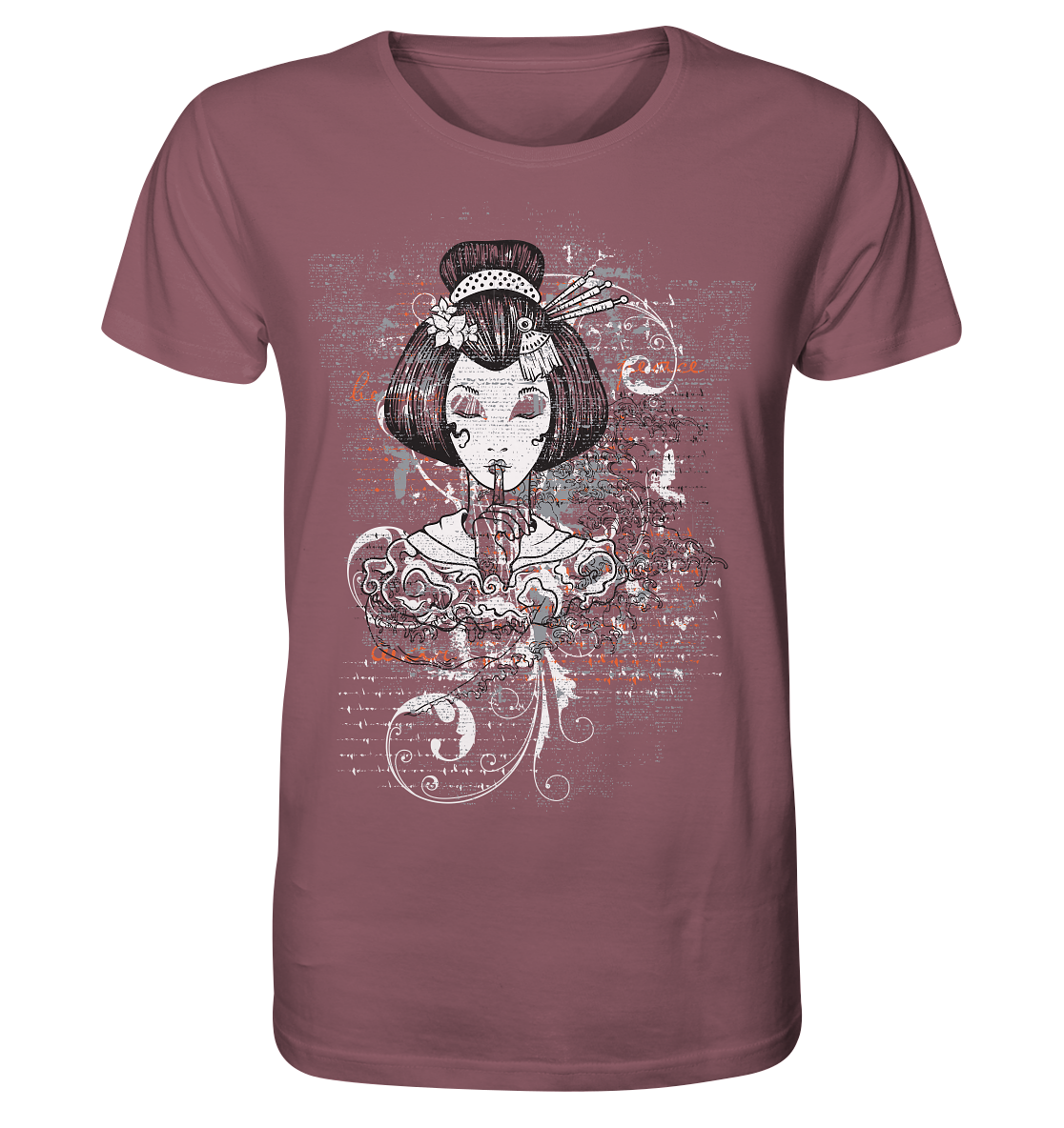 Geisha Shhh - Organic Shirt