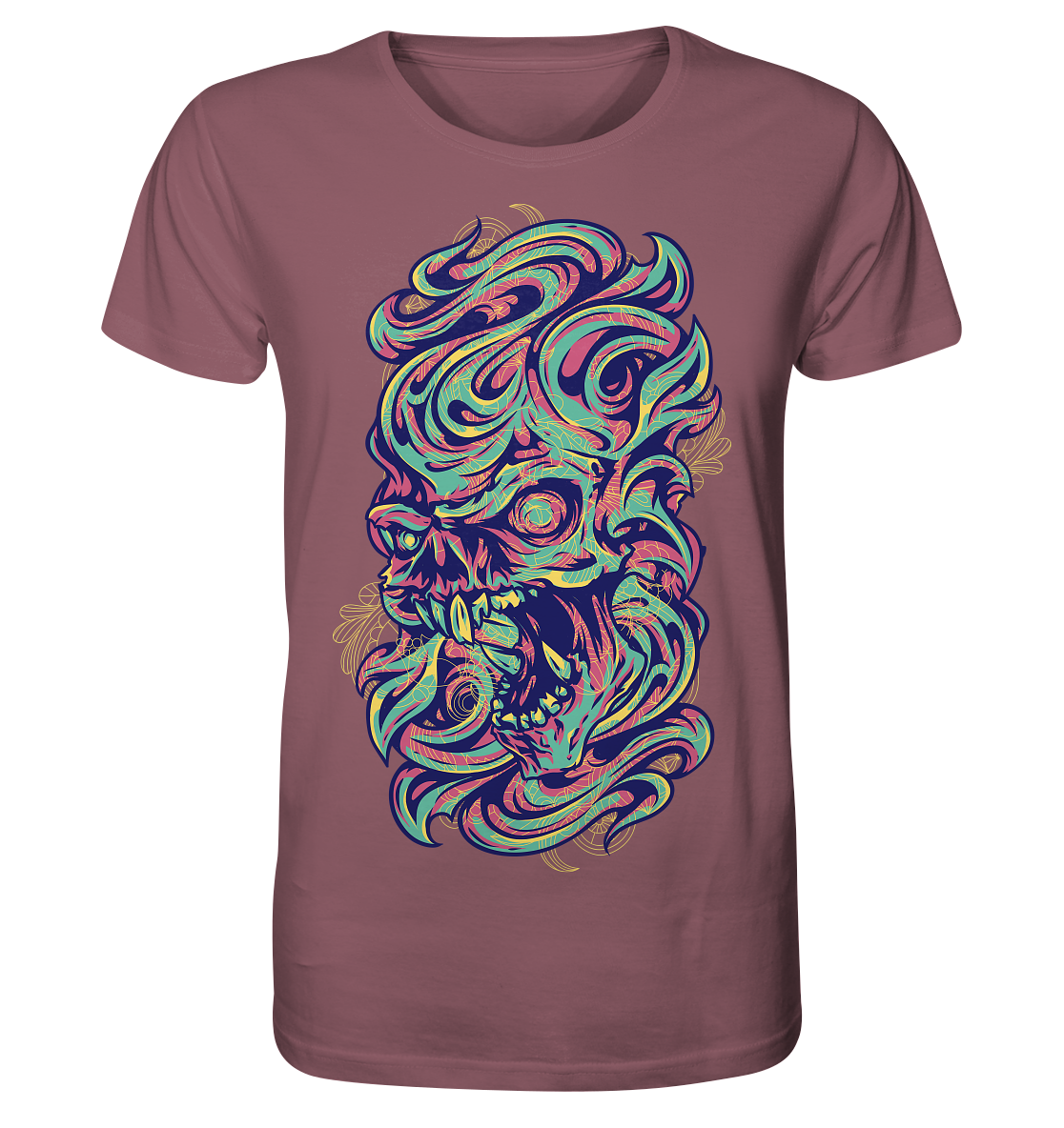 Angry Skull - Organic Shirt