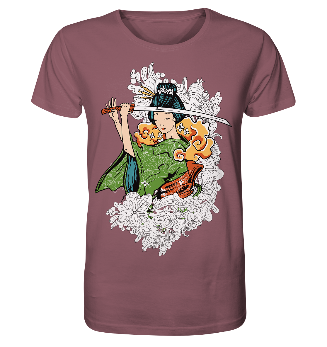Geisha Sword - Organic Shirt