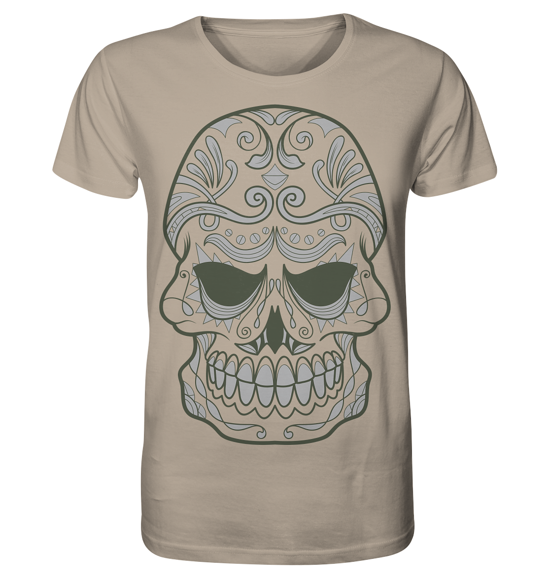 Skull Ornamente - Organic Shirt