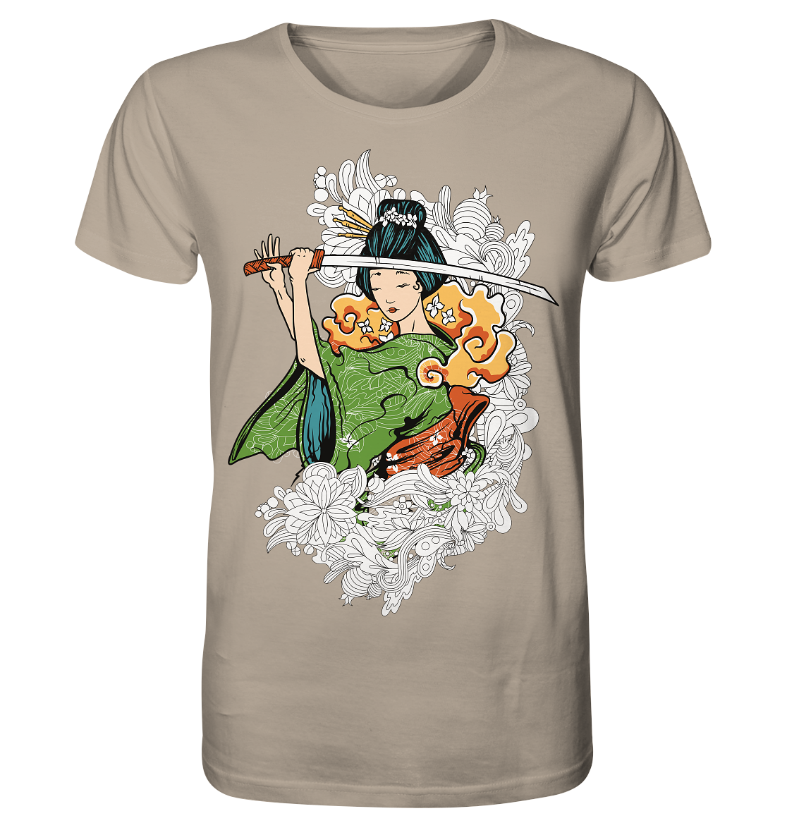 Geisha Sword - Organic Shirt