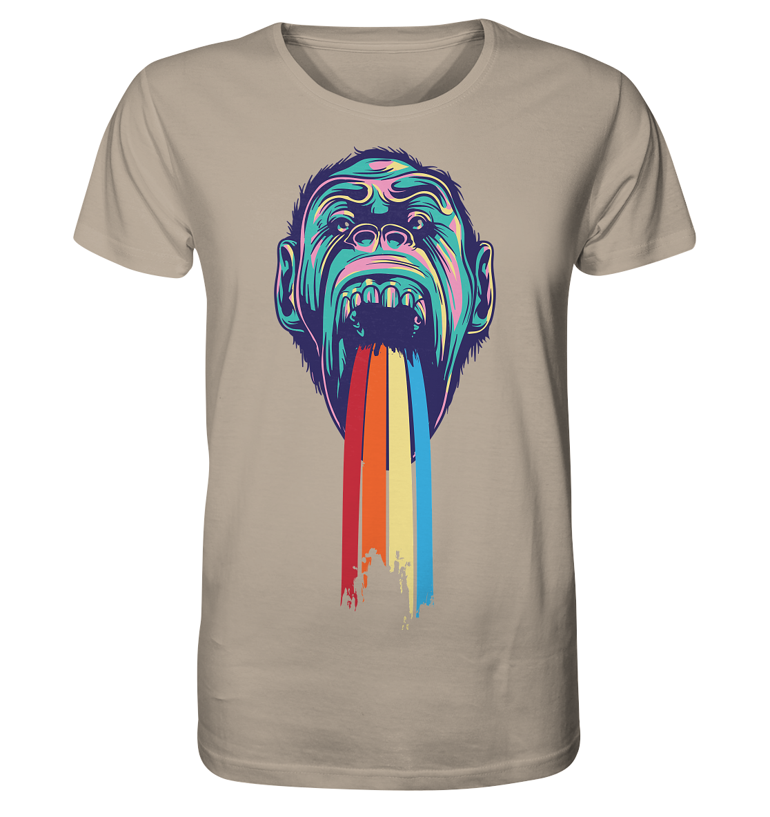 Ape Rainbow - Organic Shirt