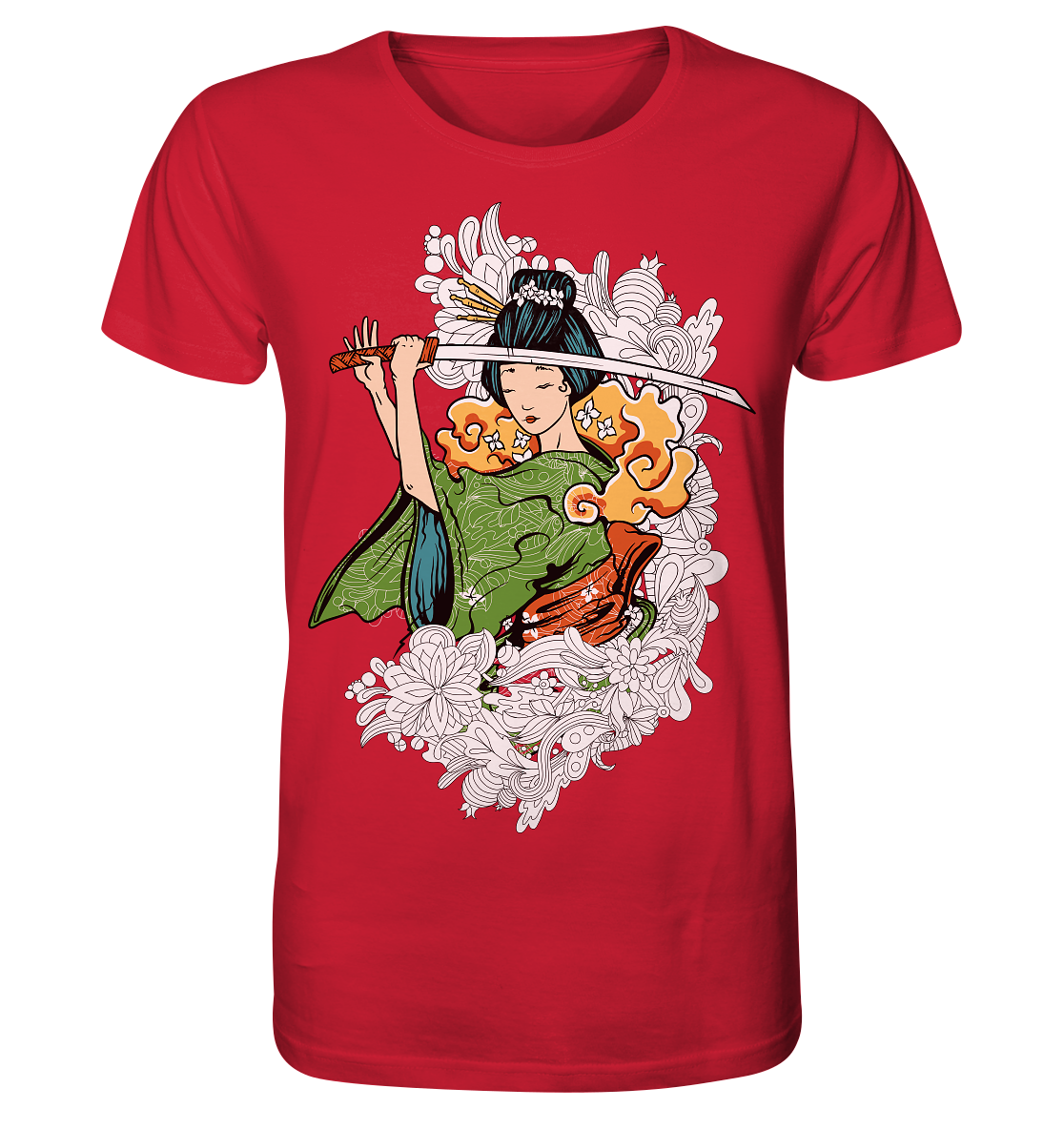 Geisha Sword - Organic Shirt