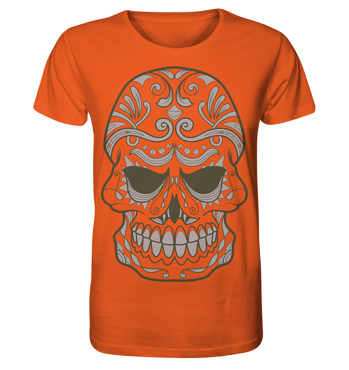 Skull Ornamente - Organic Shirt