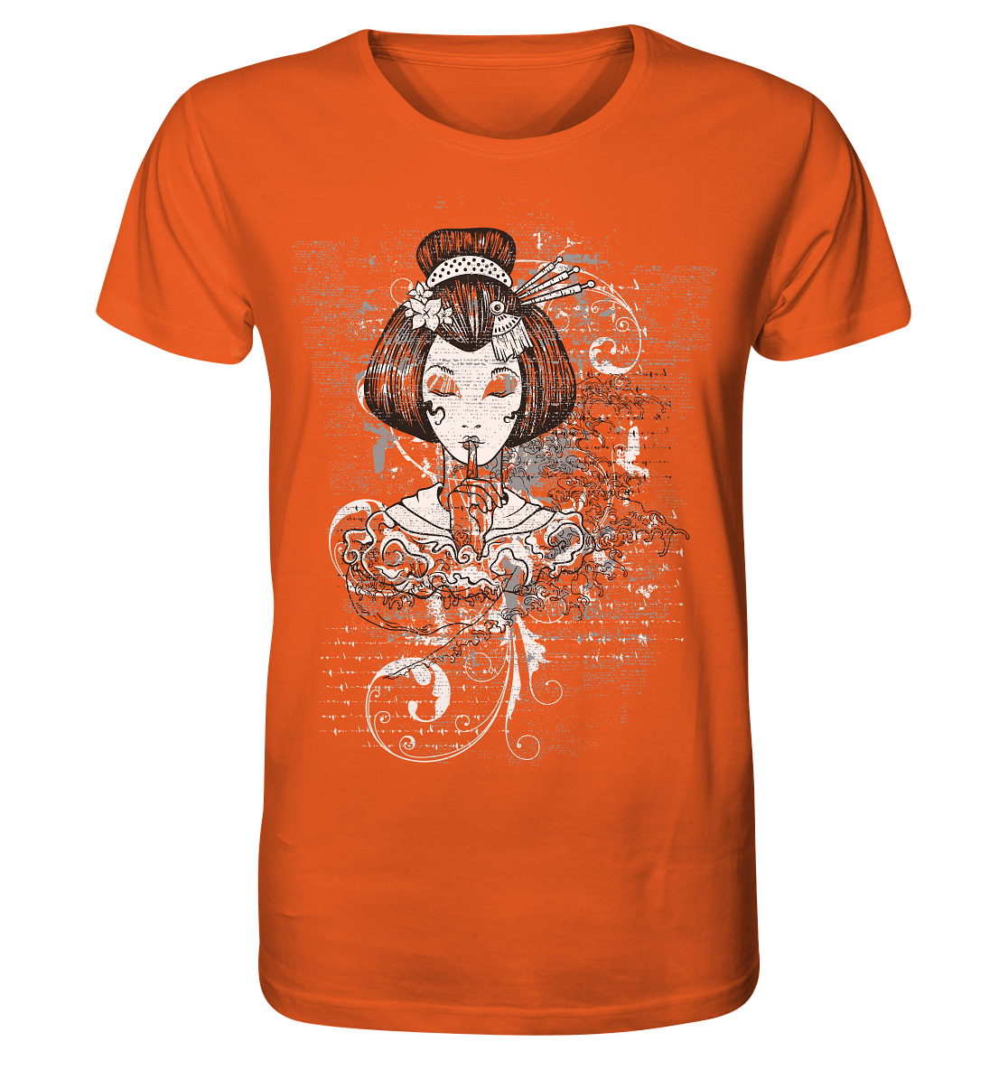 Geisha Shhh - Organic Shirt