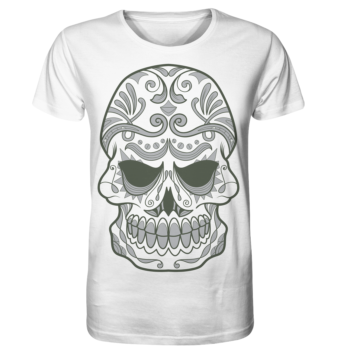 Skull Ornamente - Organic Shirt