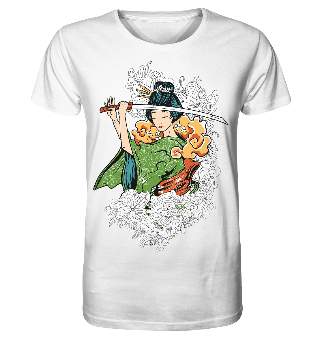 Geisha Sword - Organic Shirt