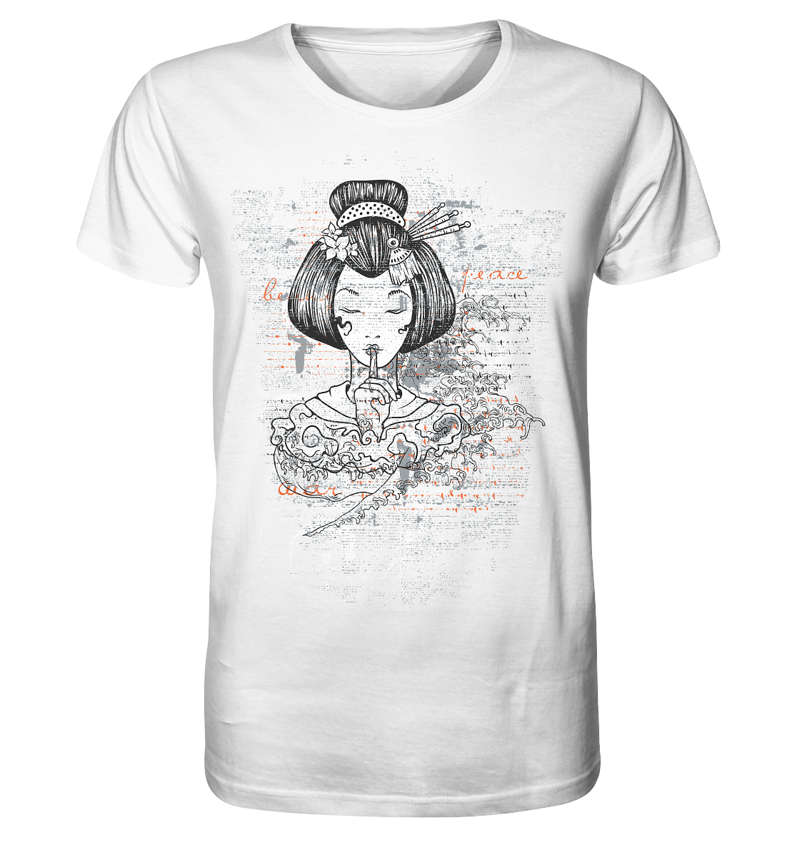 Geisha Shhh - Organic Shirt