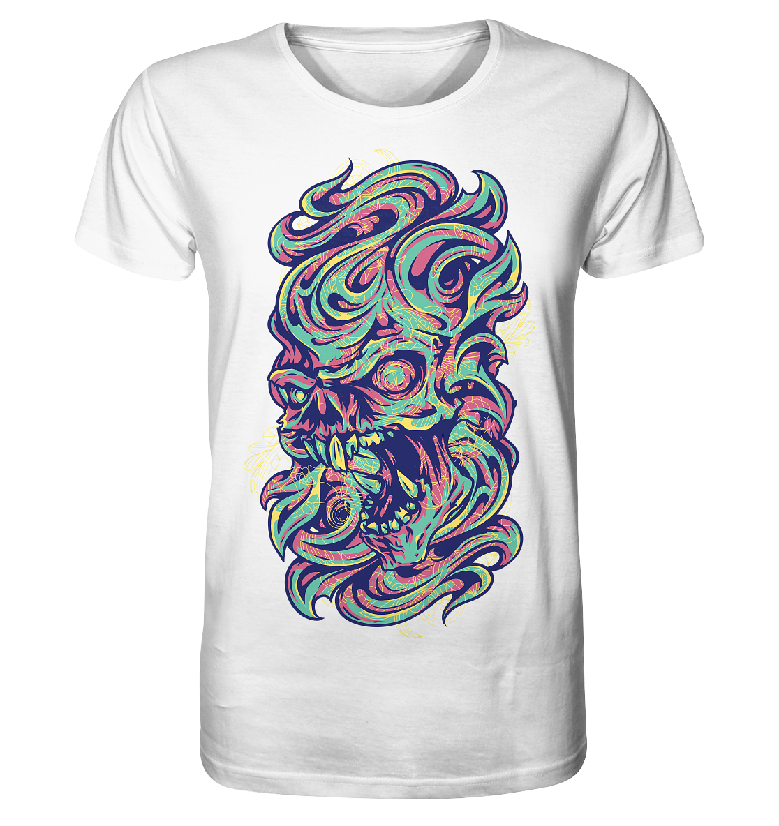 Angry Skull - Organic Shirt