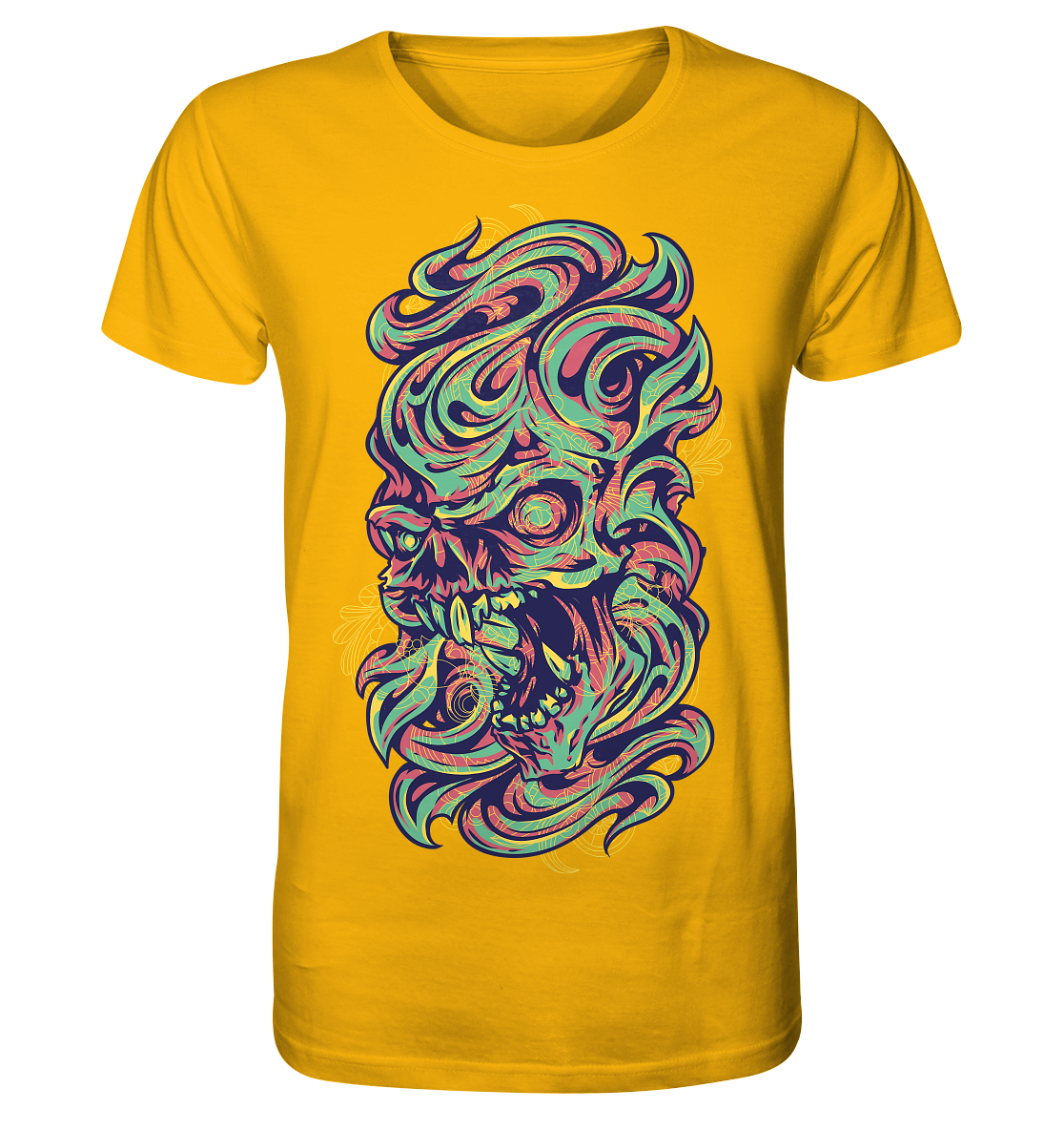Angry Skull - Organic Shirt