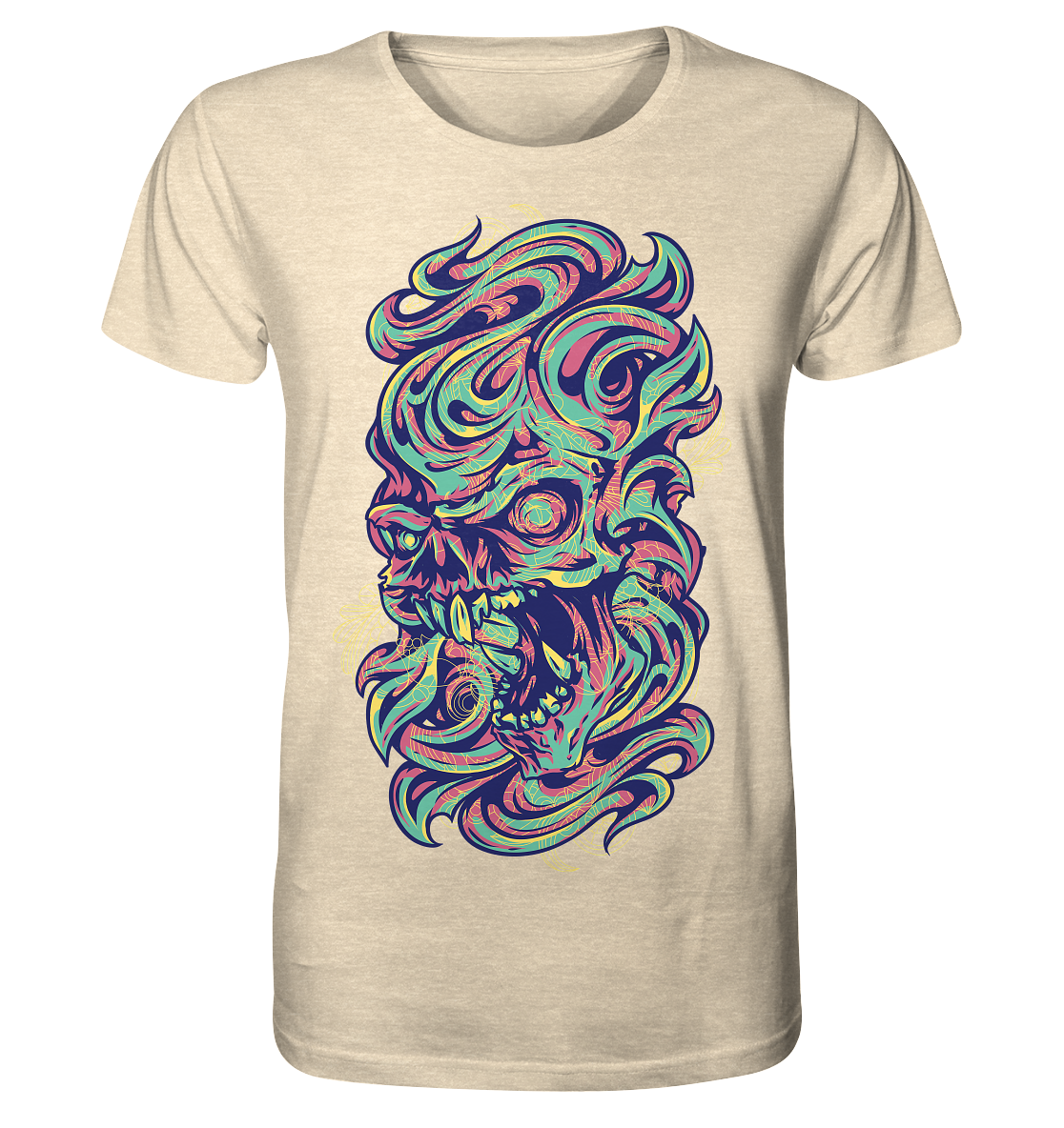 Angry Skull - Organic Shirt