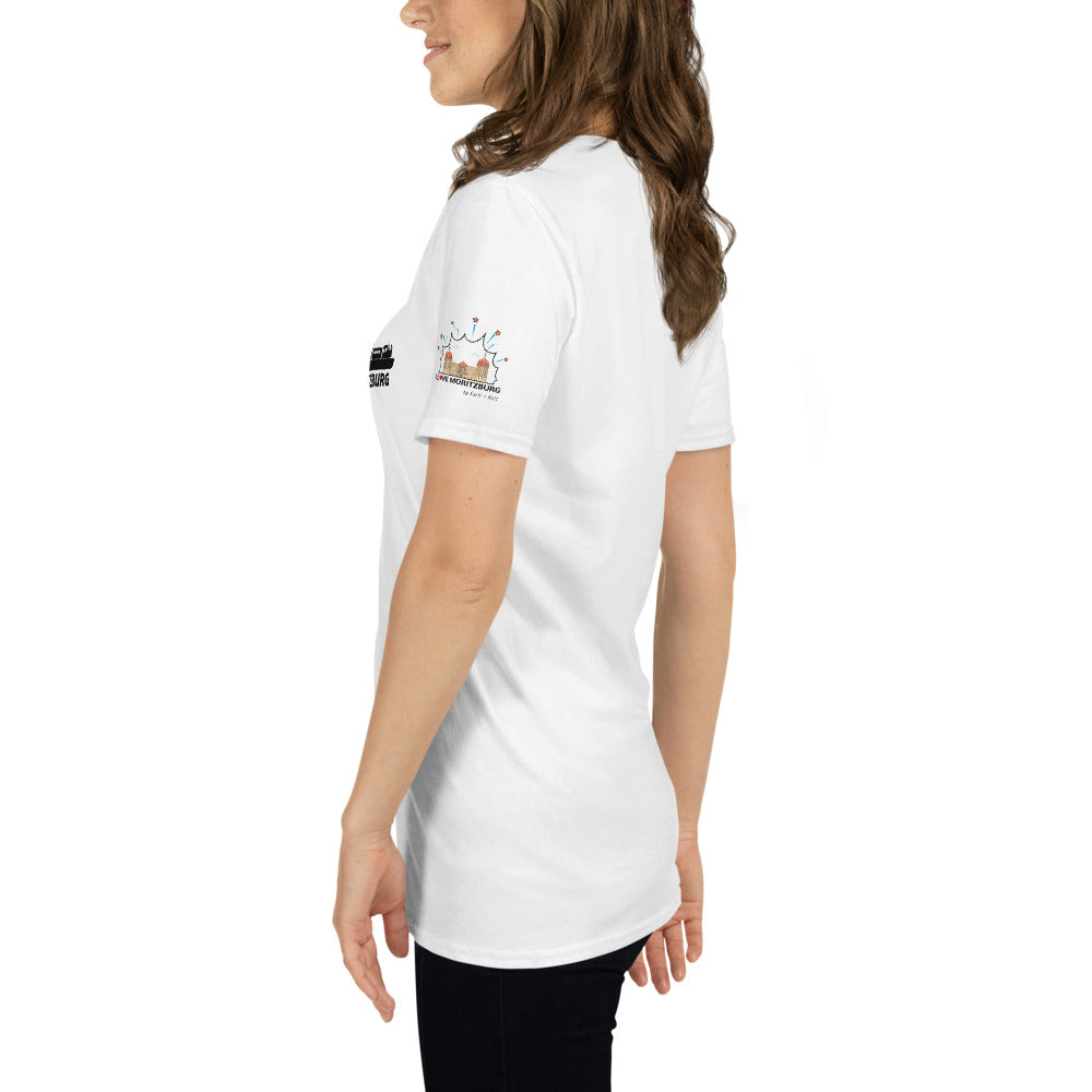 Kurzärmeliges Unisex-T-Shirt "Skyline" Moritzburg