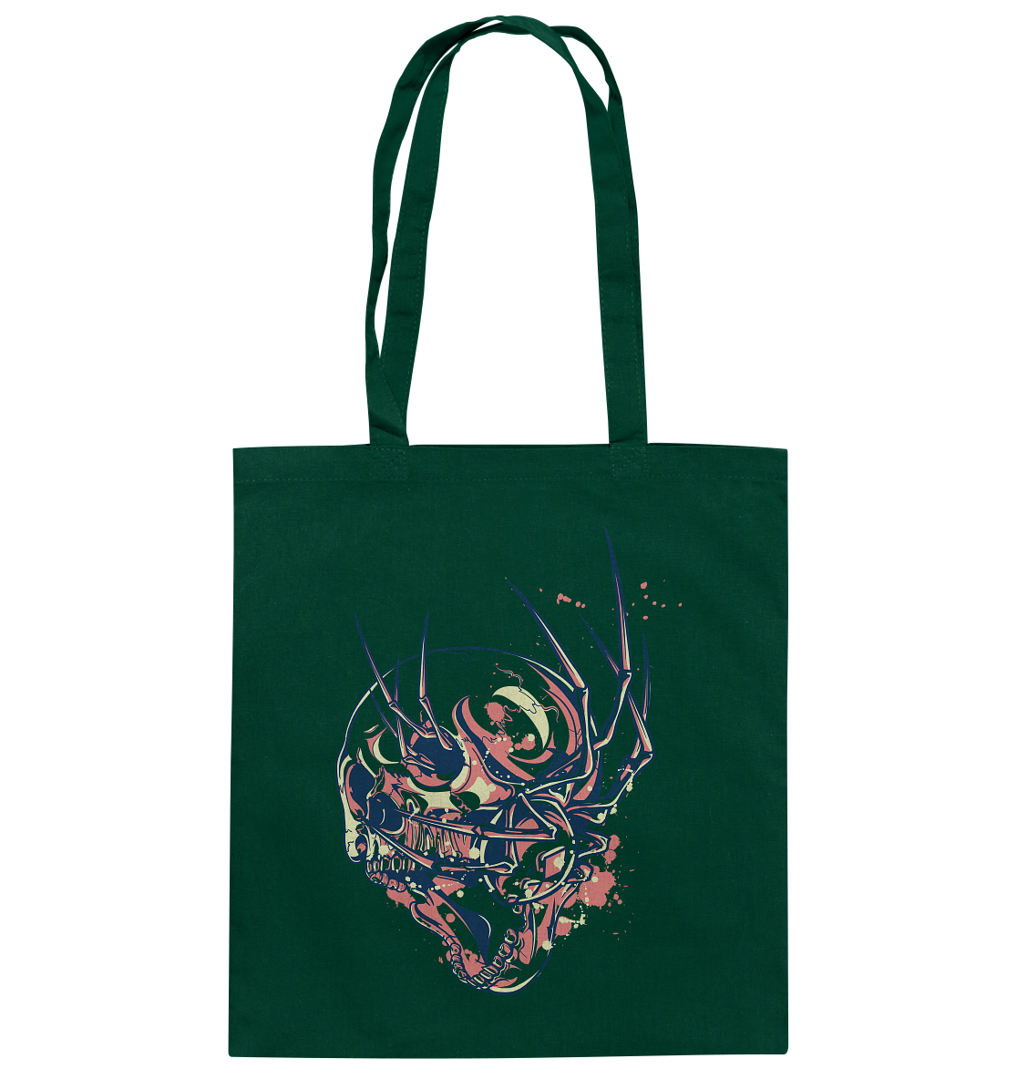 Skull & Spider - Baumwolltasche