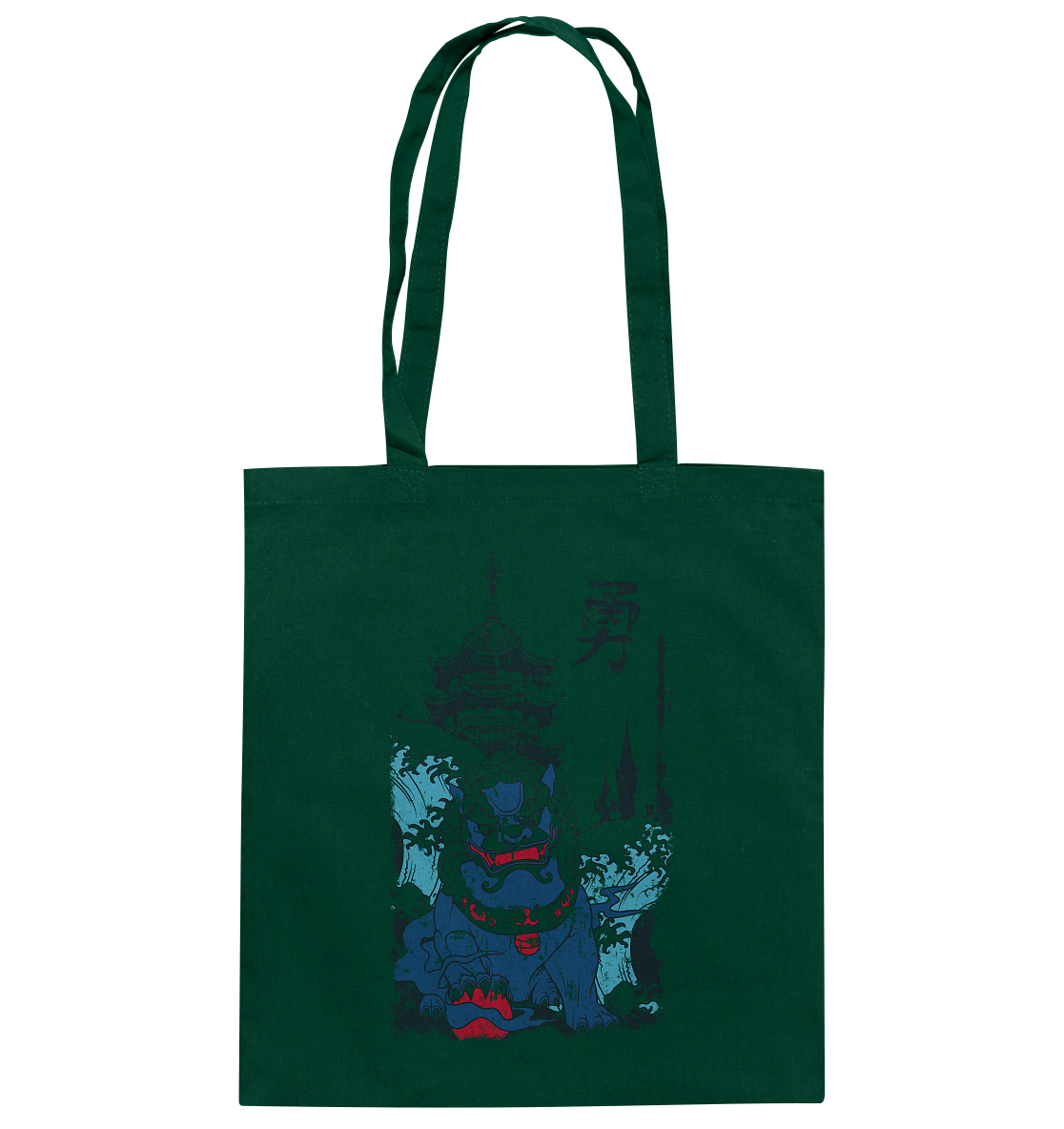 Dragon Blue - Baumwolltasche