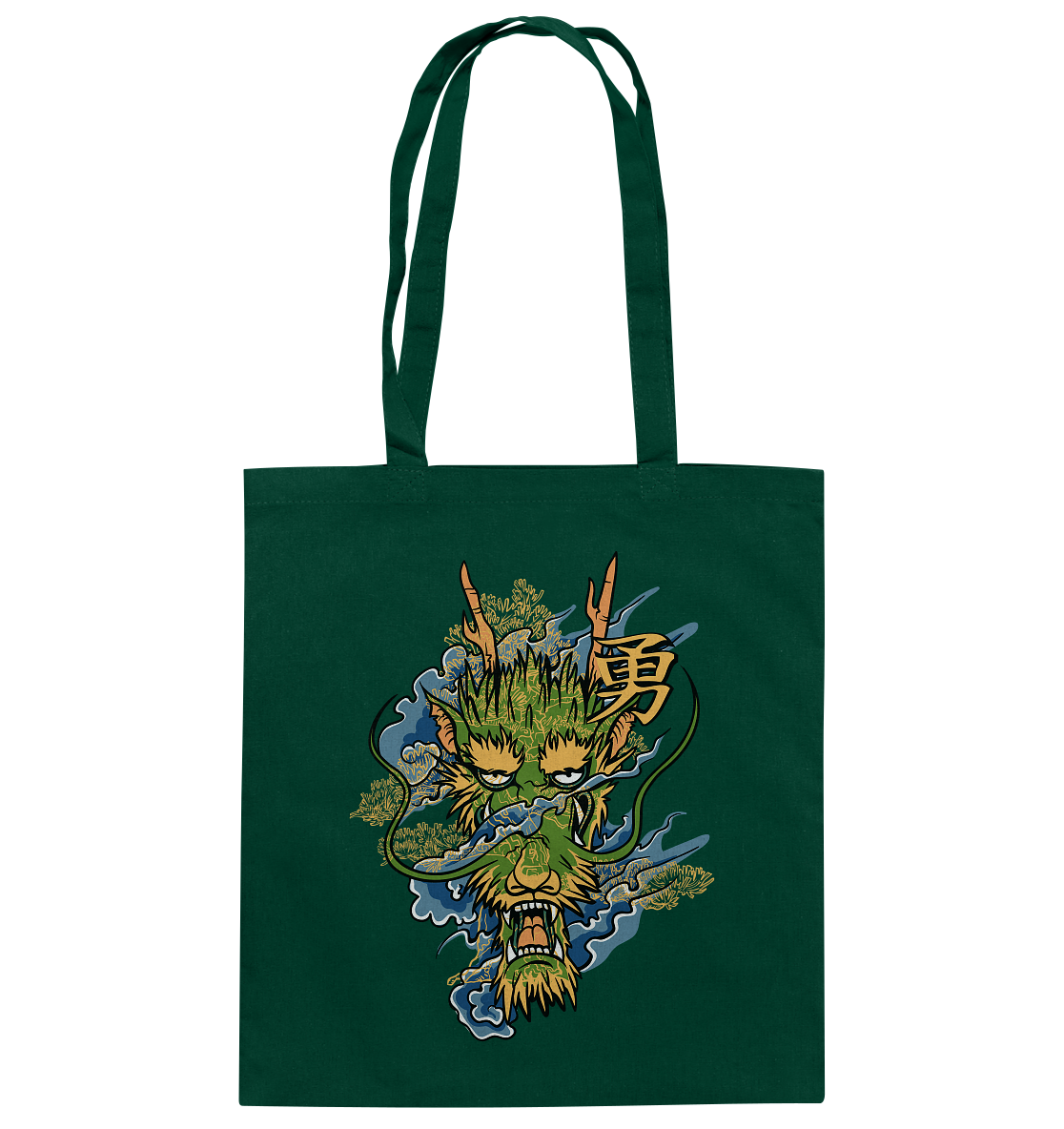 Green Dragon - Baumwolltasche