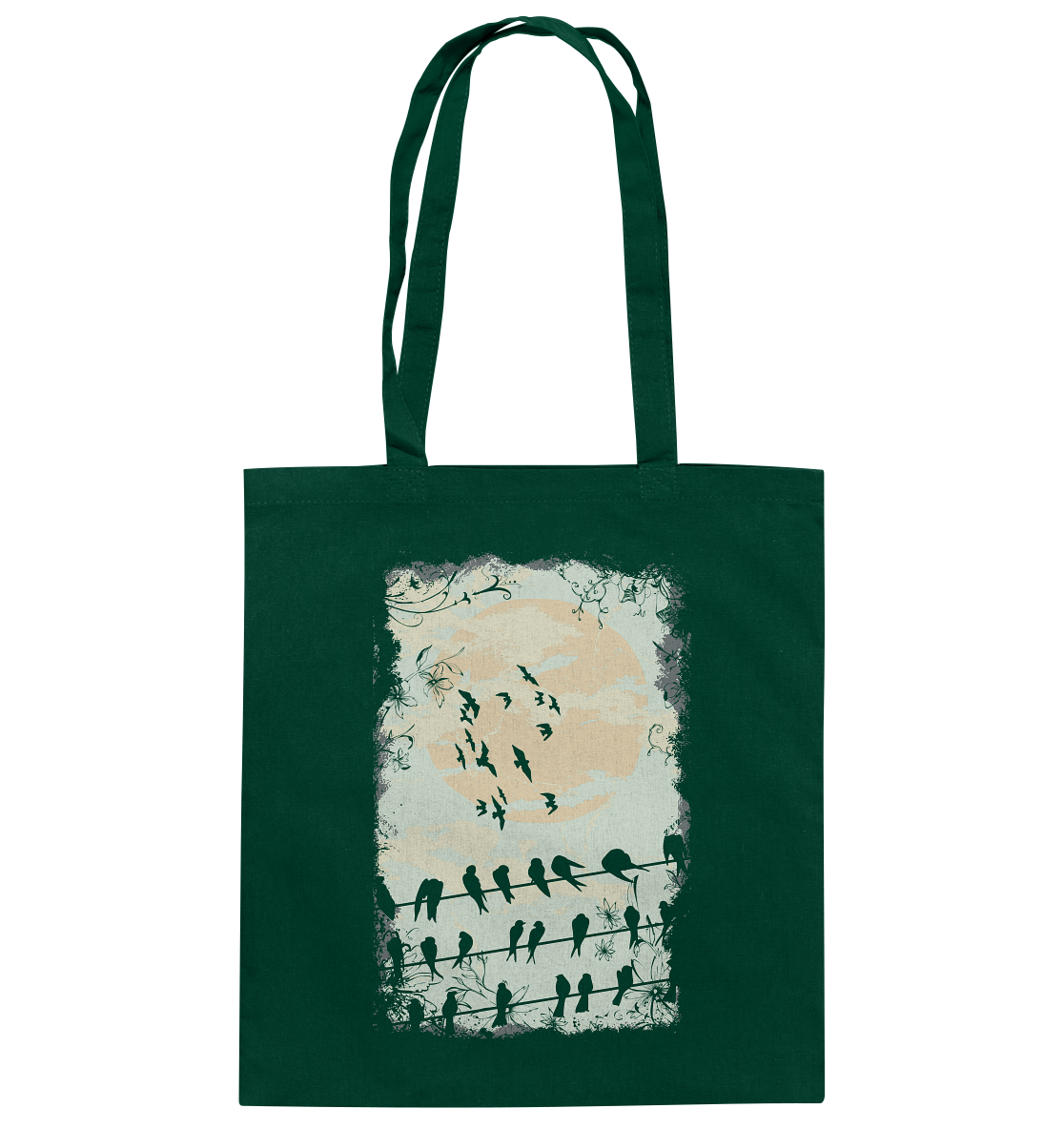 Birds - Baumwolltasche