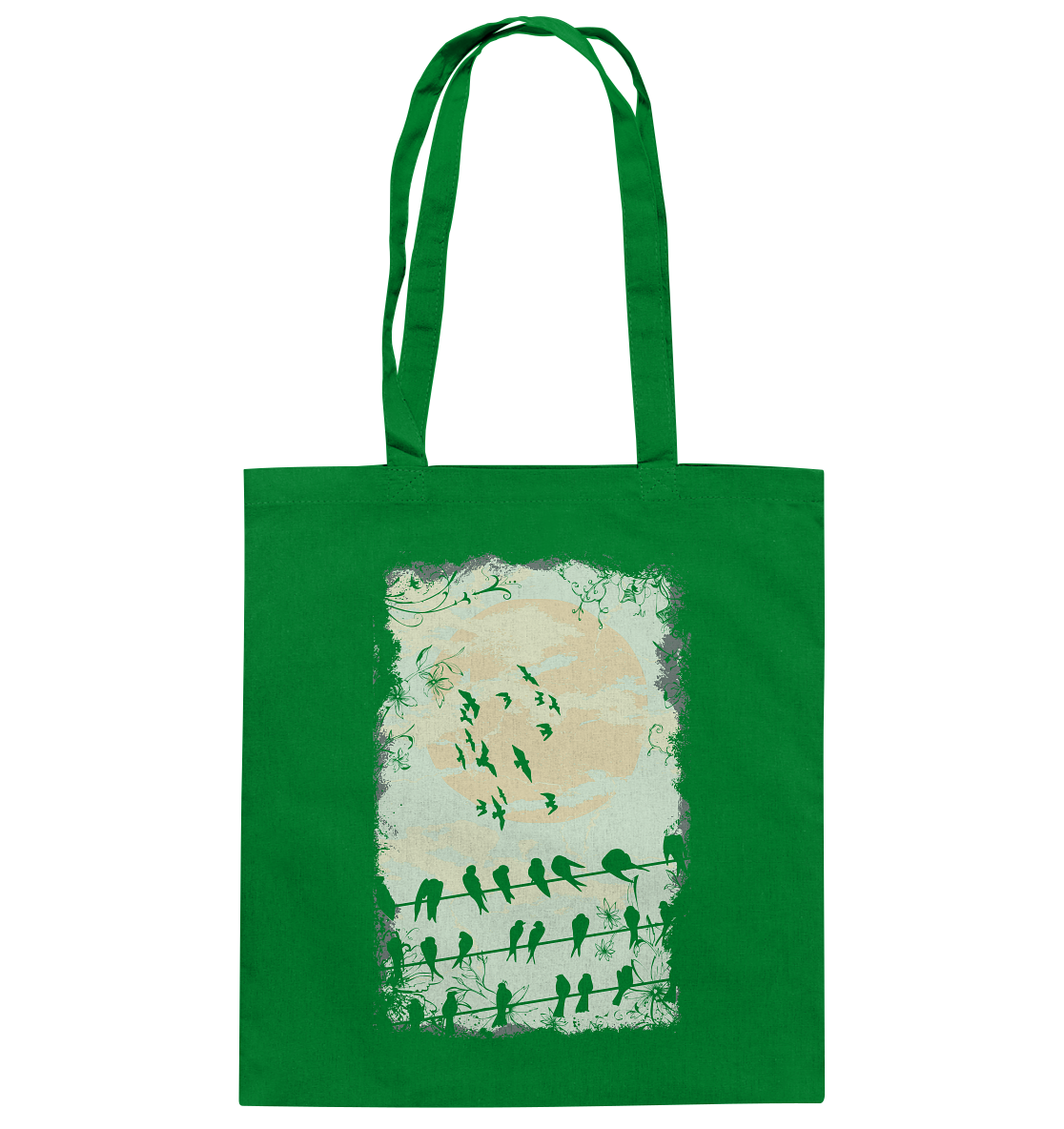 Birds - Baumwolltasche