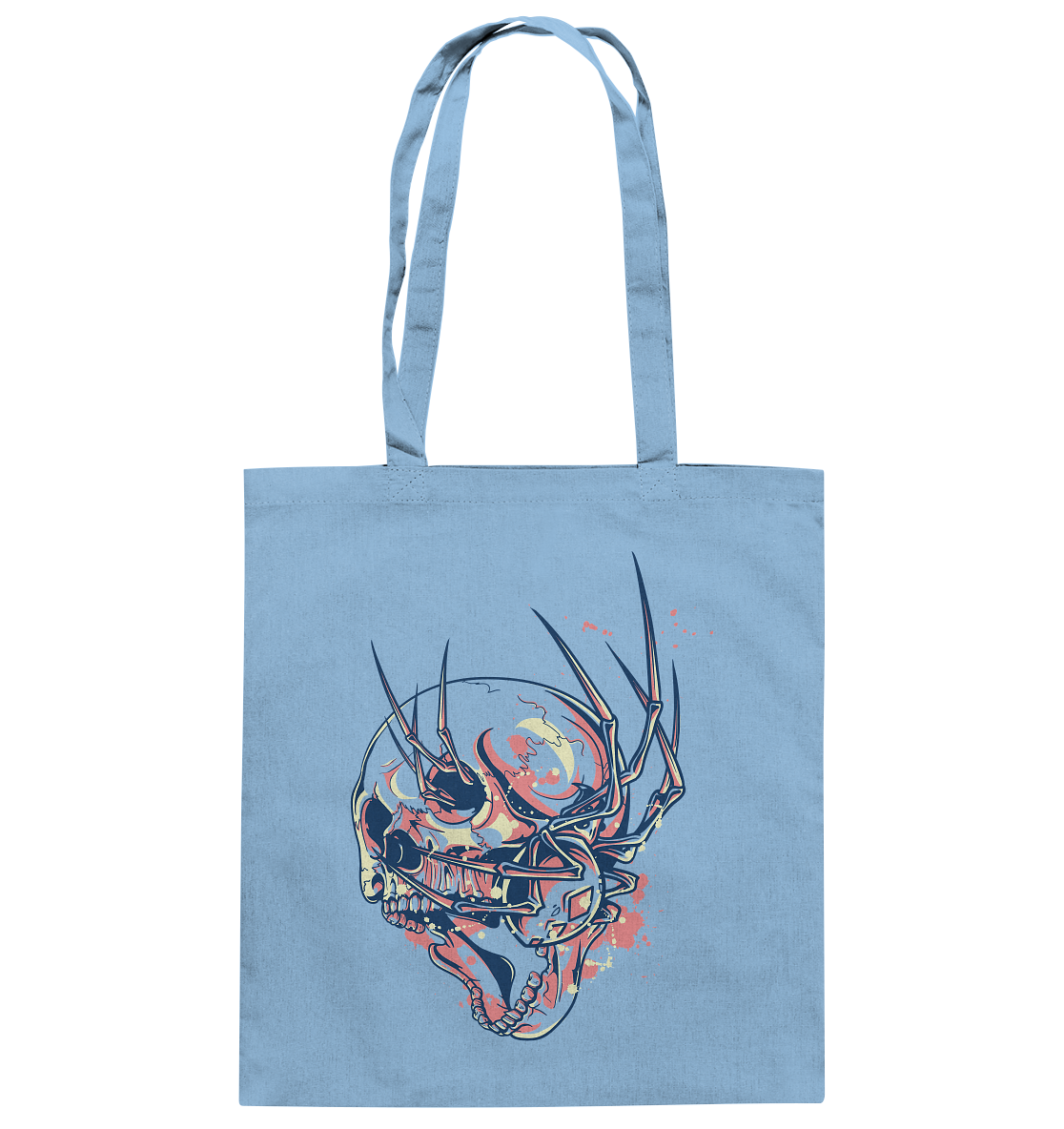 Skull & Spider - Baumwolltasche