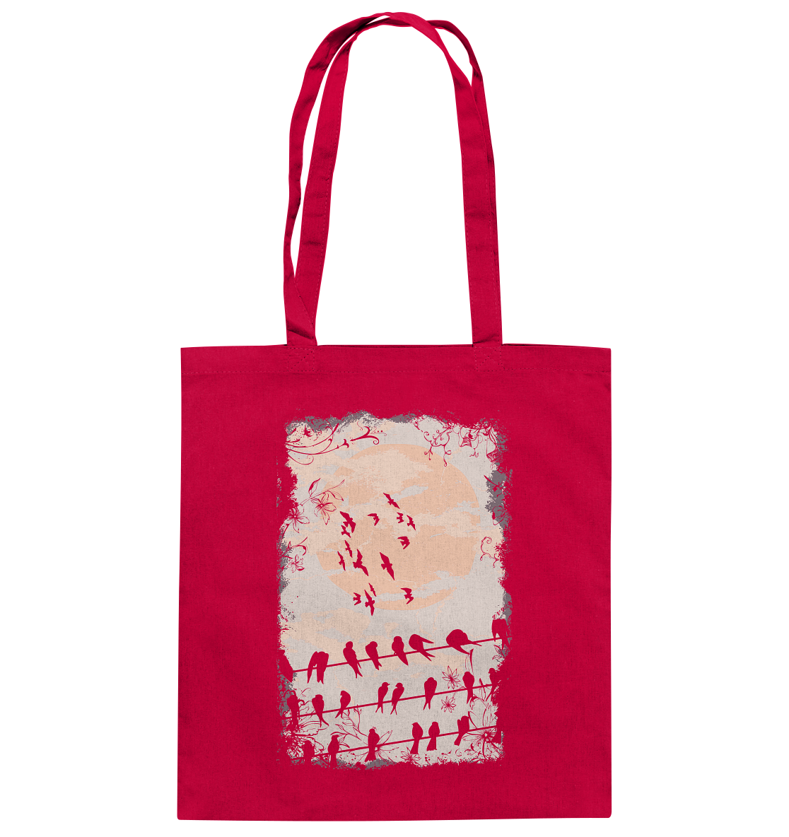 Birds - Baumwolltasche