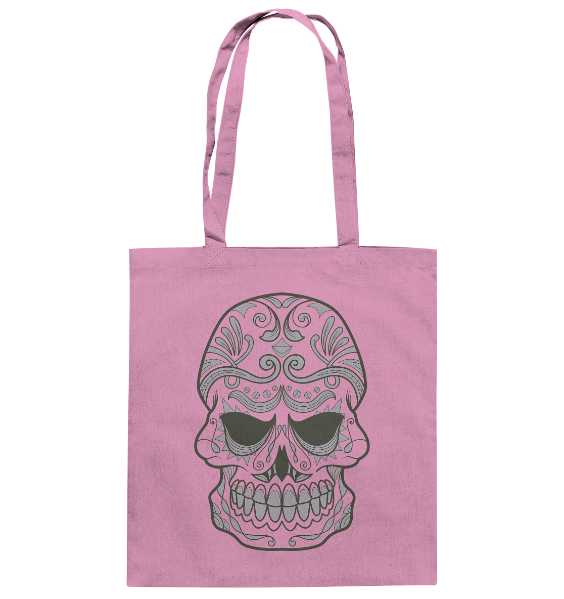 Skull Ornamente - Baumwolltasche