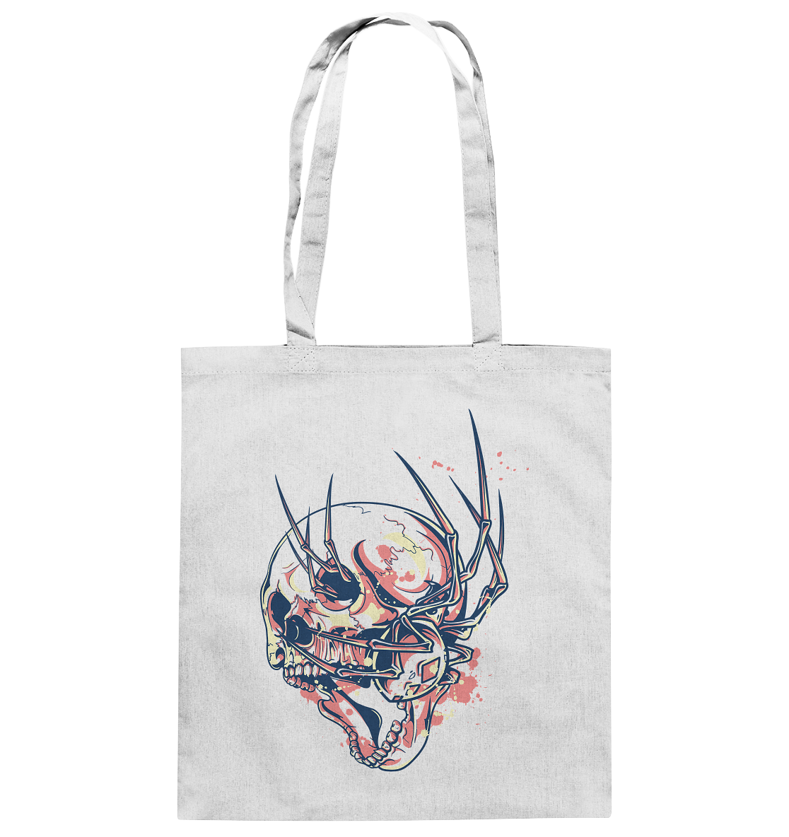 Skull & Spider - Baumwolltasche