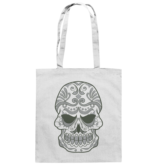 Skull Ornamente - Baumwolltasche